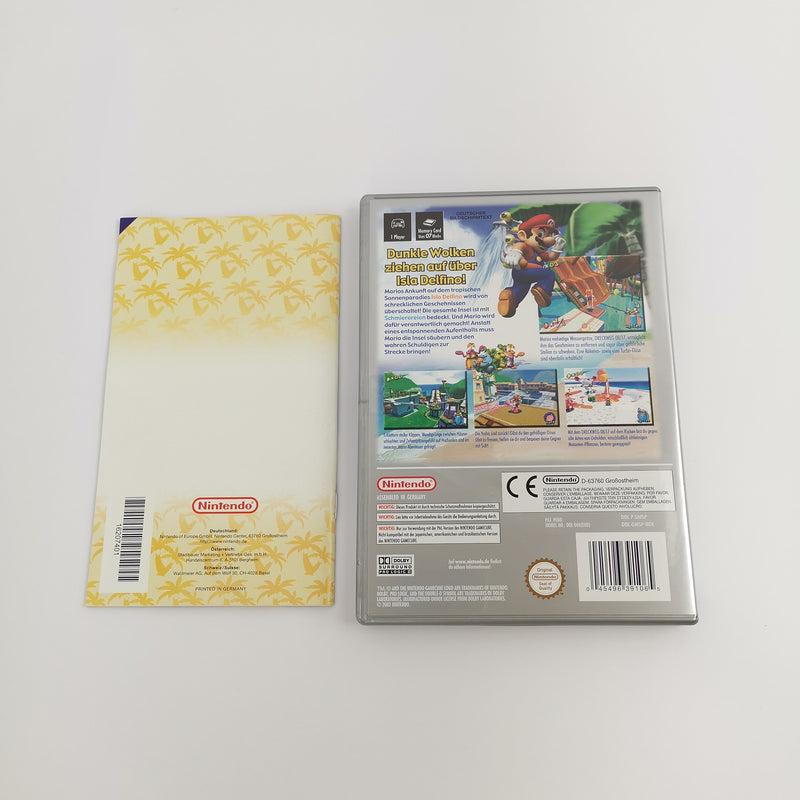 Nintendo Gamecube Spiel " Super Mario Sunshine " Players Choice OVP * sehr gut