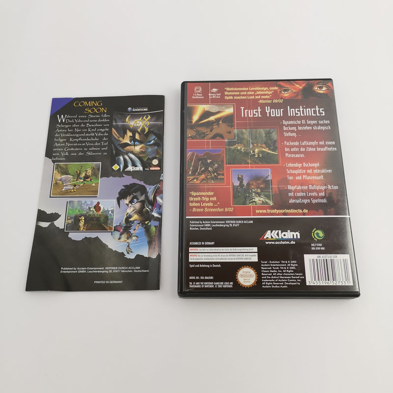 Nintendo Gamecube Spiel " Turok Evolution " DE Erstauflage NOE | OVP * sehr gut