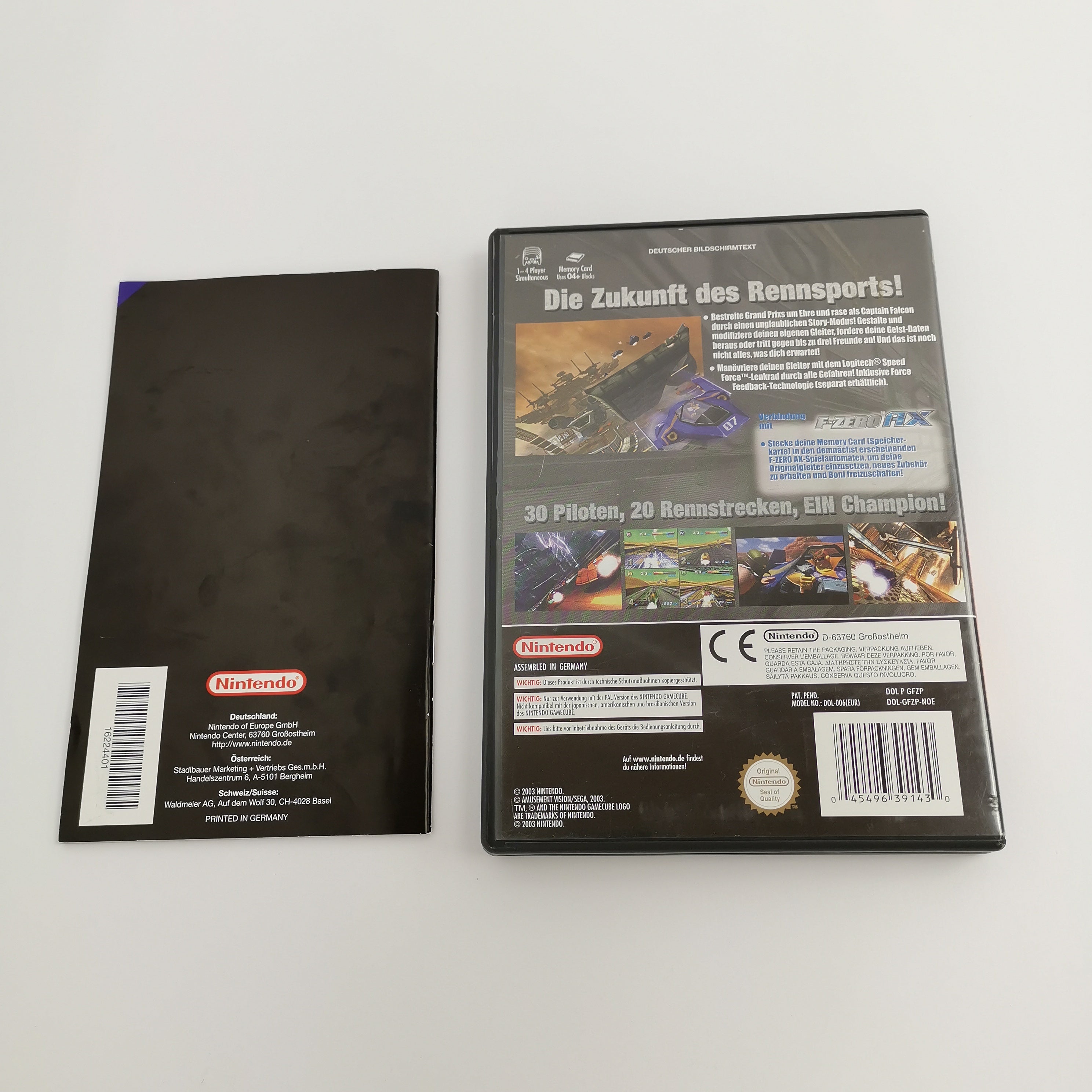 Nintendo Gamecube Spiel " F-Zero GX " DE Erstauflage NOE | OVP * gut