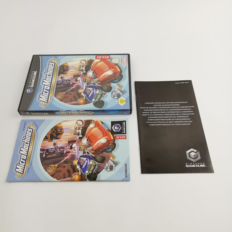 Nintendo Gamecube Spiel " Micro Machines " DE Erstauflage NOE | OVP * sehr gut