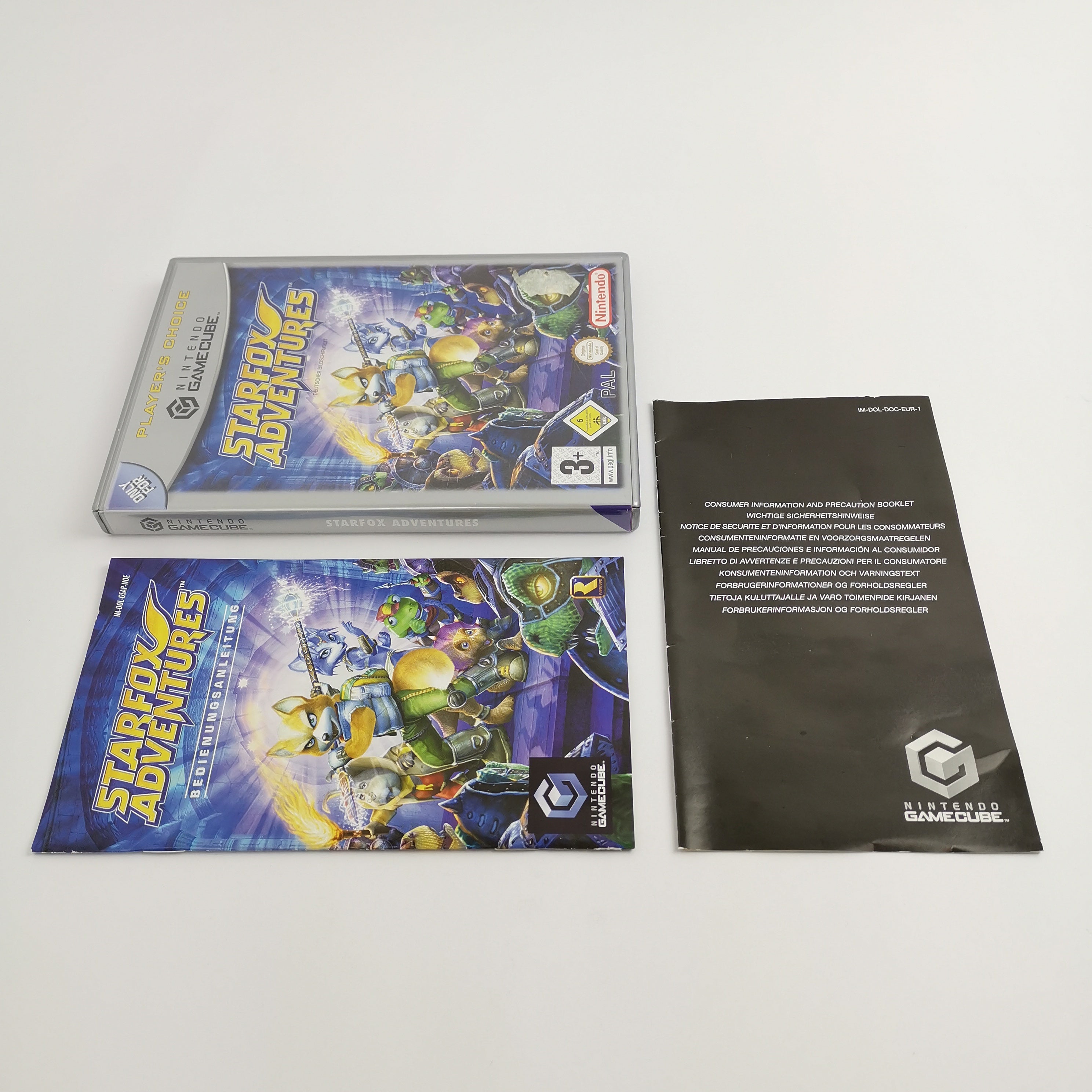 Nintendo Gamecube Spiel " Starfox Adventures " DE Players Choice NOE | OVP