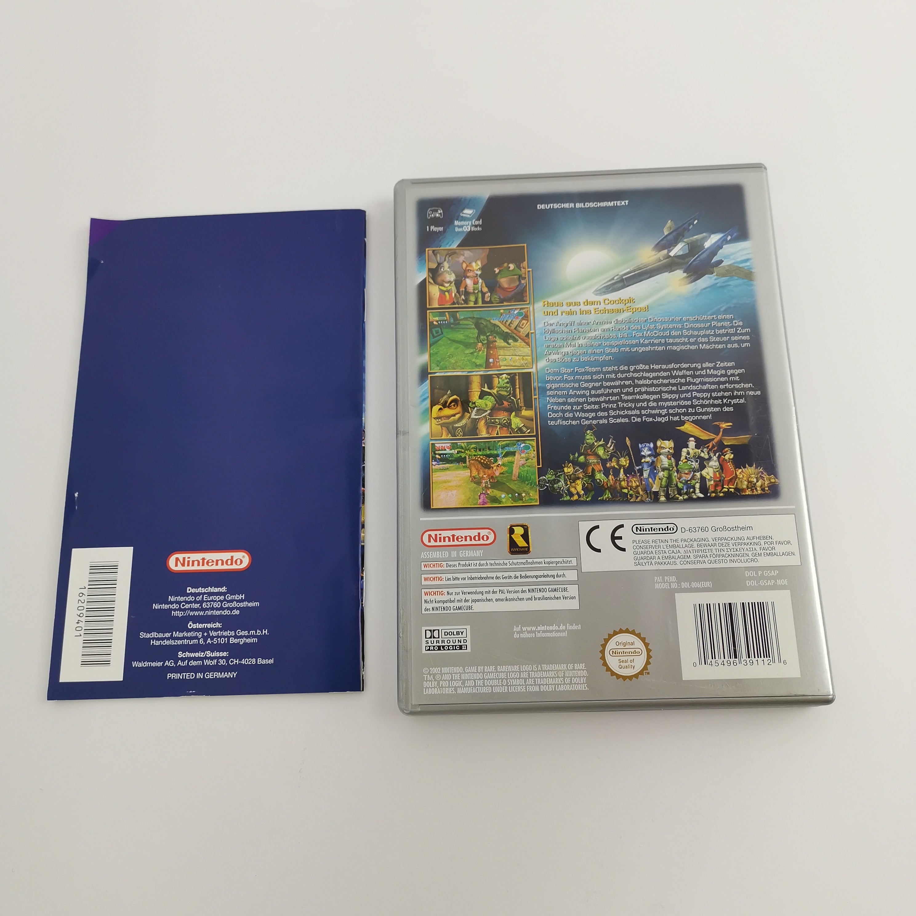 Nintendo Gamecube Spiel " Starfox Adventures " DE Players Choice NOE | OVP