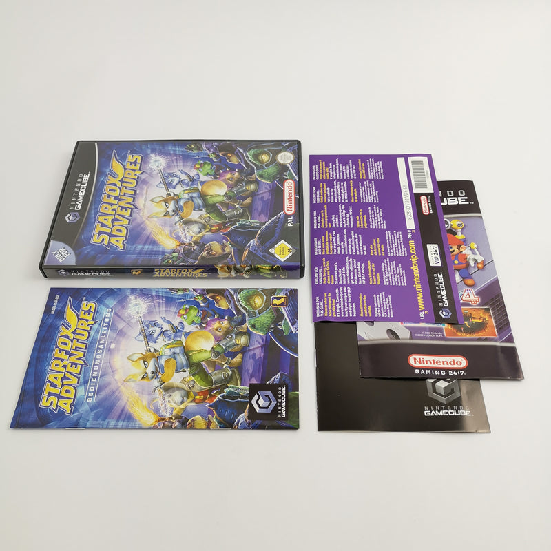 Nintendo Gamecube Spiel " Starfox Adventures " DE Erstauflage NOE OVP * sehr gut
