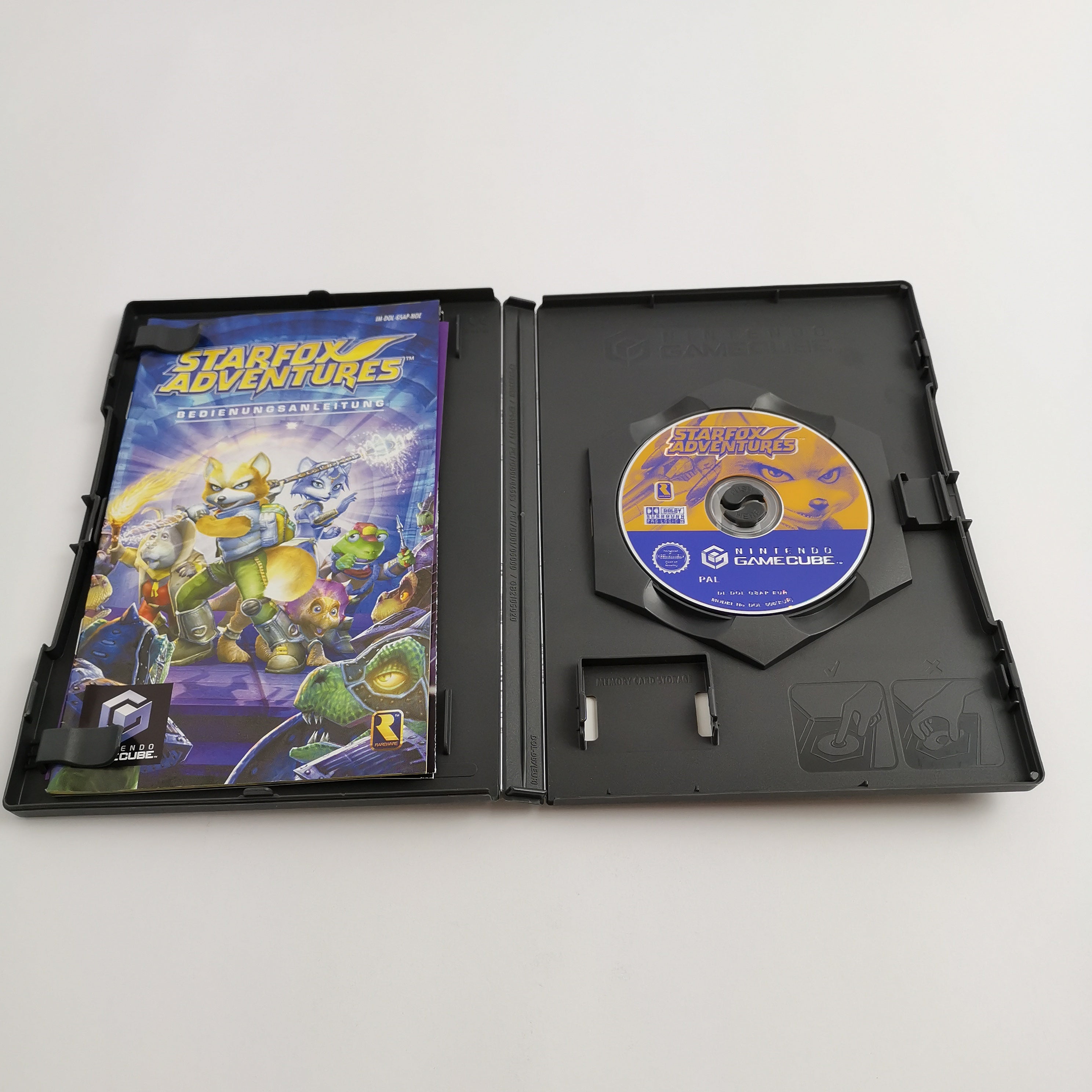 Nintendo Gamecube Spiel " Starfox Adventures " DE Erstauflage NOE OVP * sehr gut