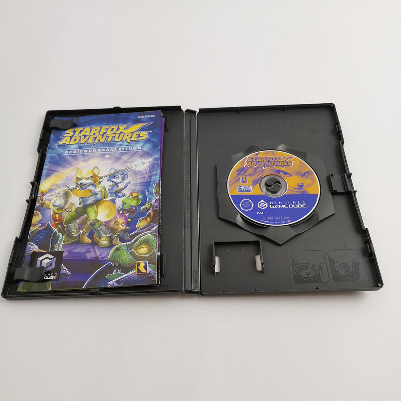 Nintendo Gamecube Spiel " Starfox Adventures " DE Erstauflage NOE OVP * sehr gut