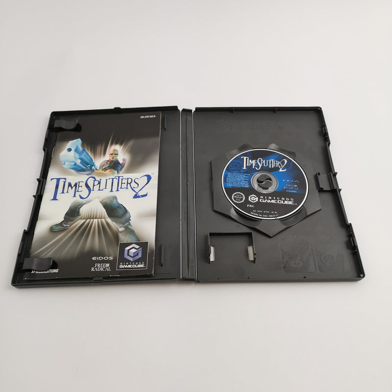 Nintendo Gamecube game "Time Splitters 2" first edition NOE | Game Cube DE orig
