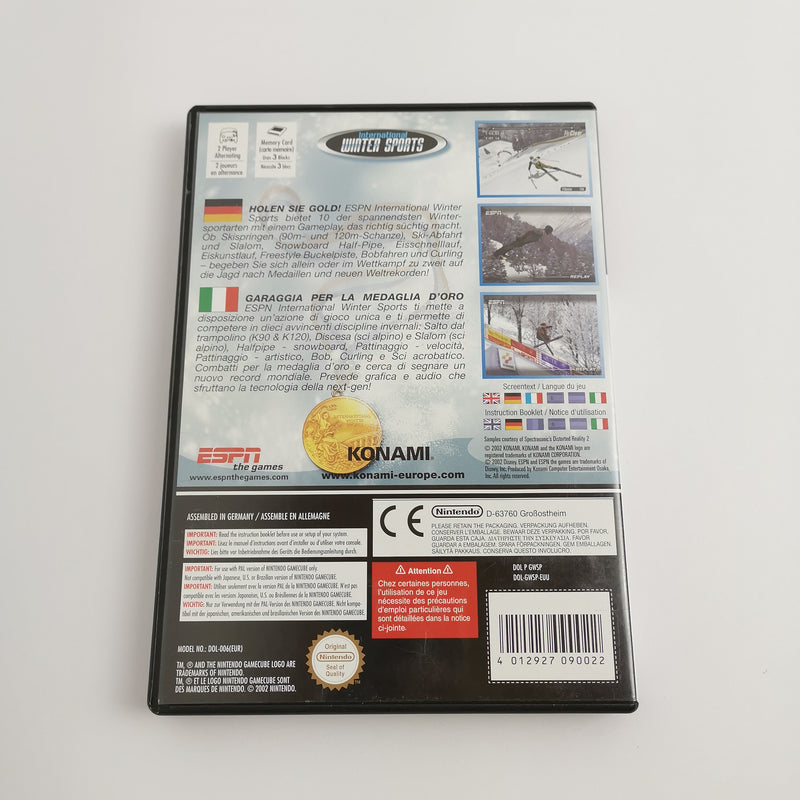 Nintendo Gamecube Spiel " International Winter Sports " GC Game Cube |  EUU OVP