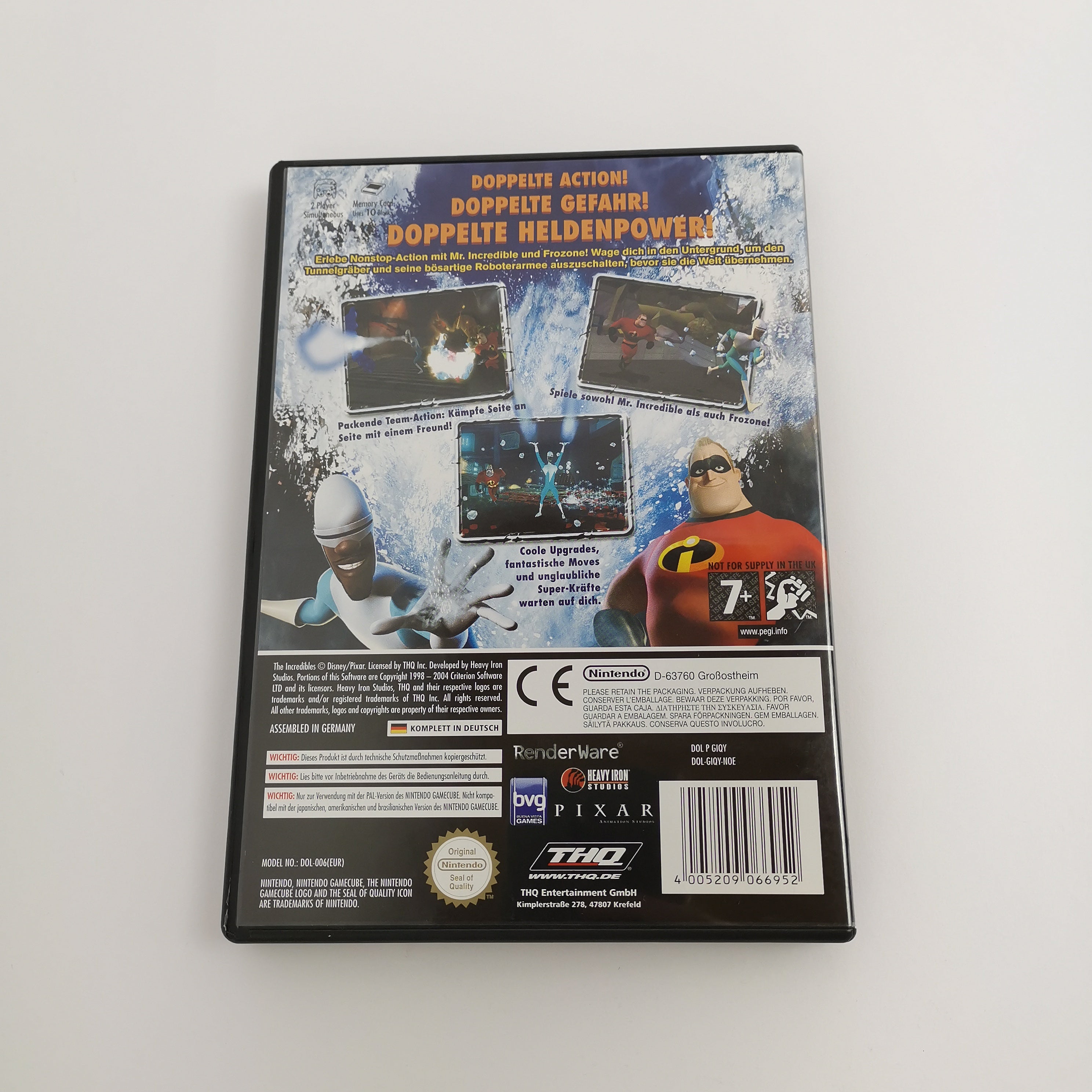 Nintendo Gamecube Spiel " Die Unglaublichen The Incredibles " Game Cube NOE OVP