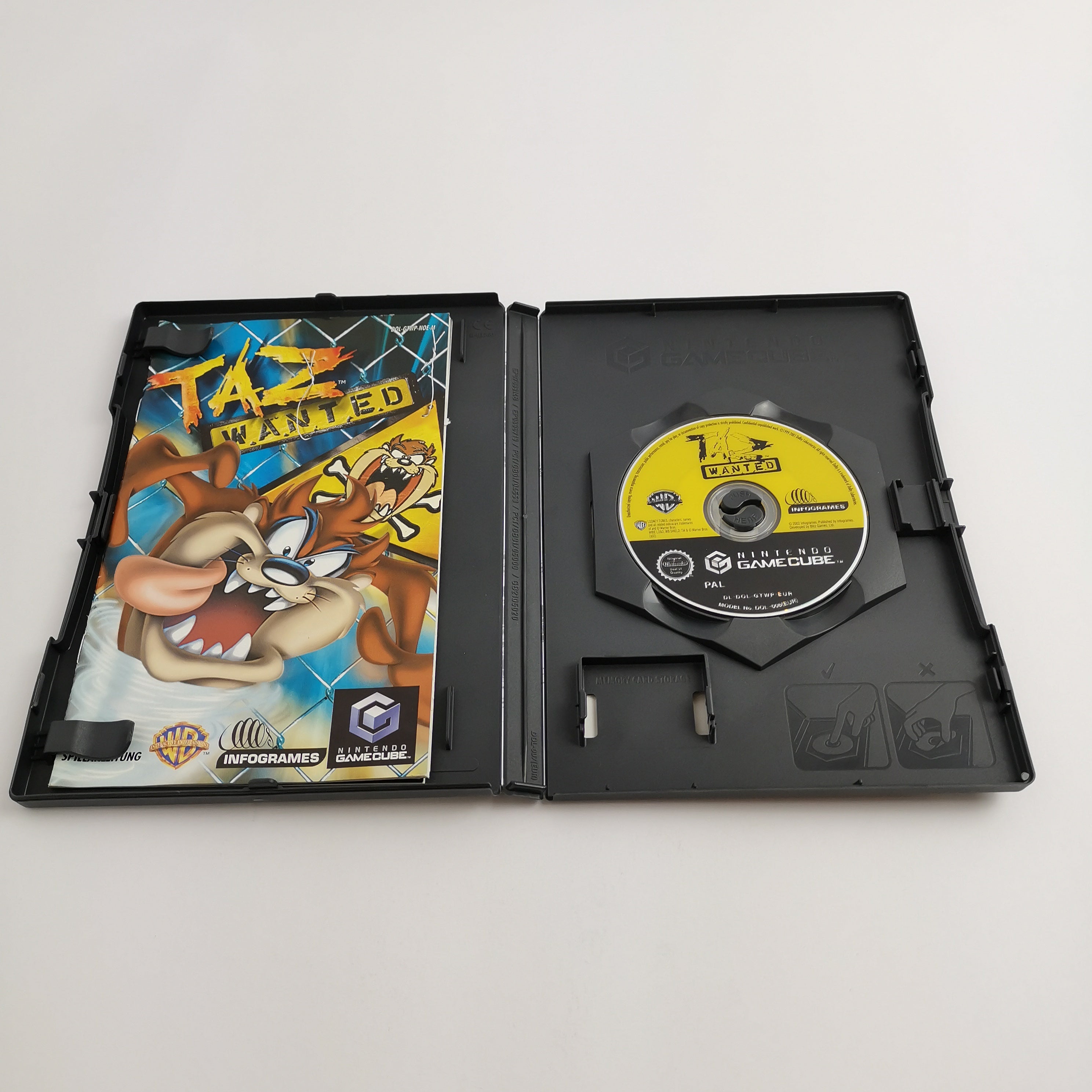 Nintendo Gamecube Spiel " TAZ Wanted " GC Game Cube DE | NOE OVP