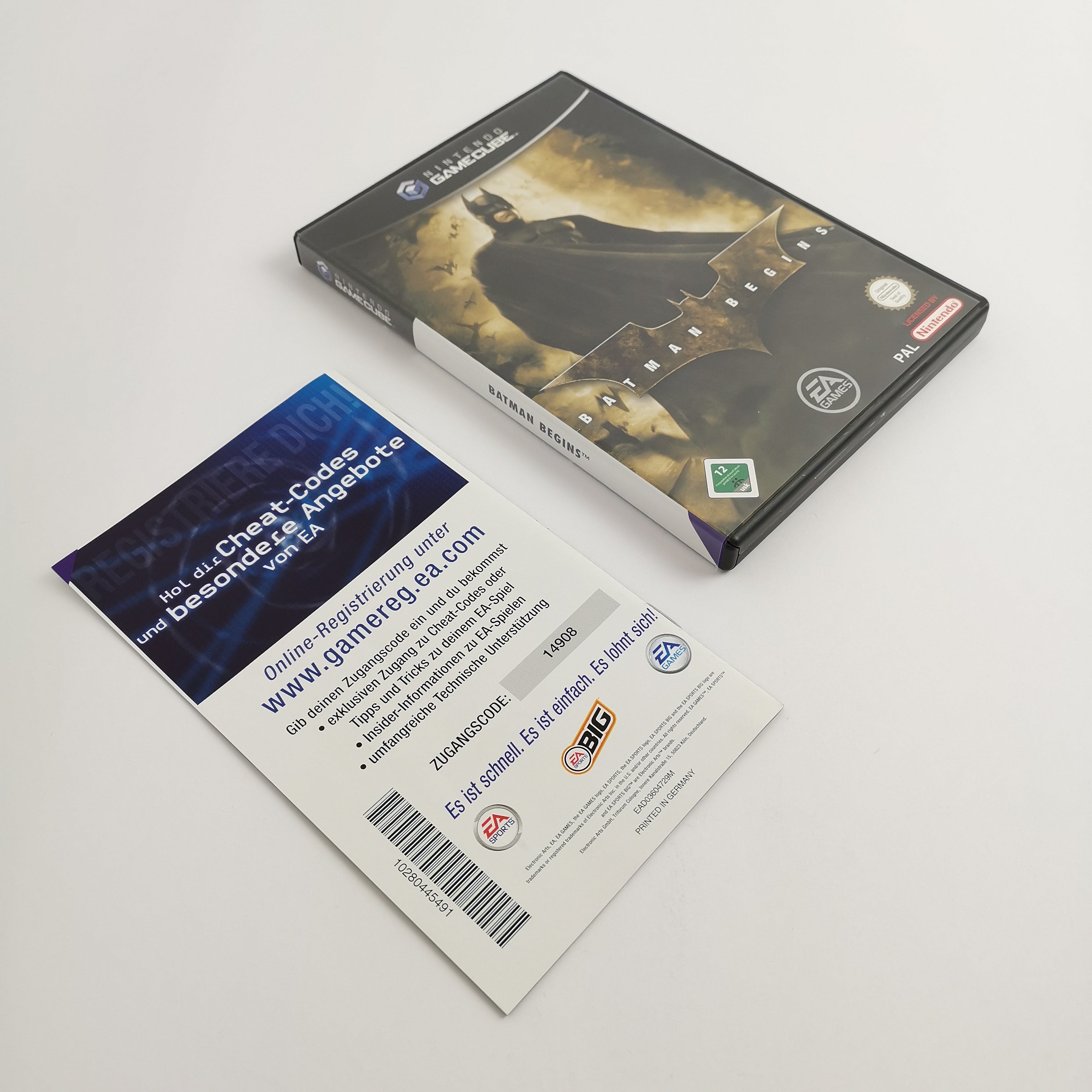 Nintendo Gamecube Spiel " Batman Begins " GC Game Cube DE | NOE OVP [2]