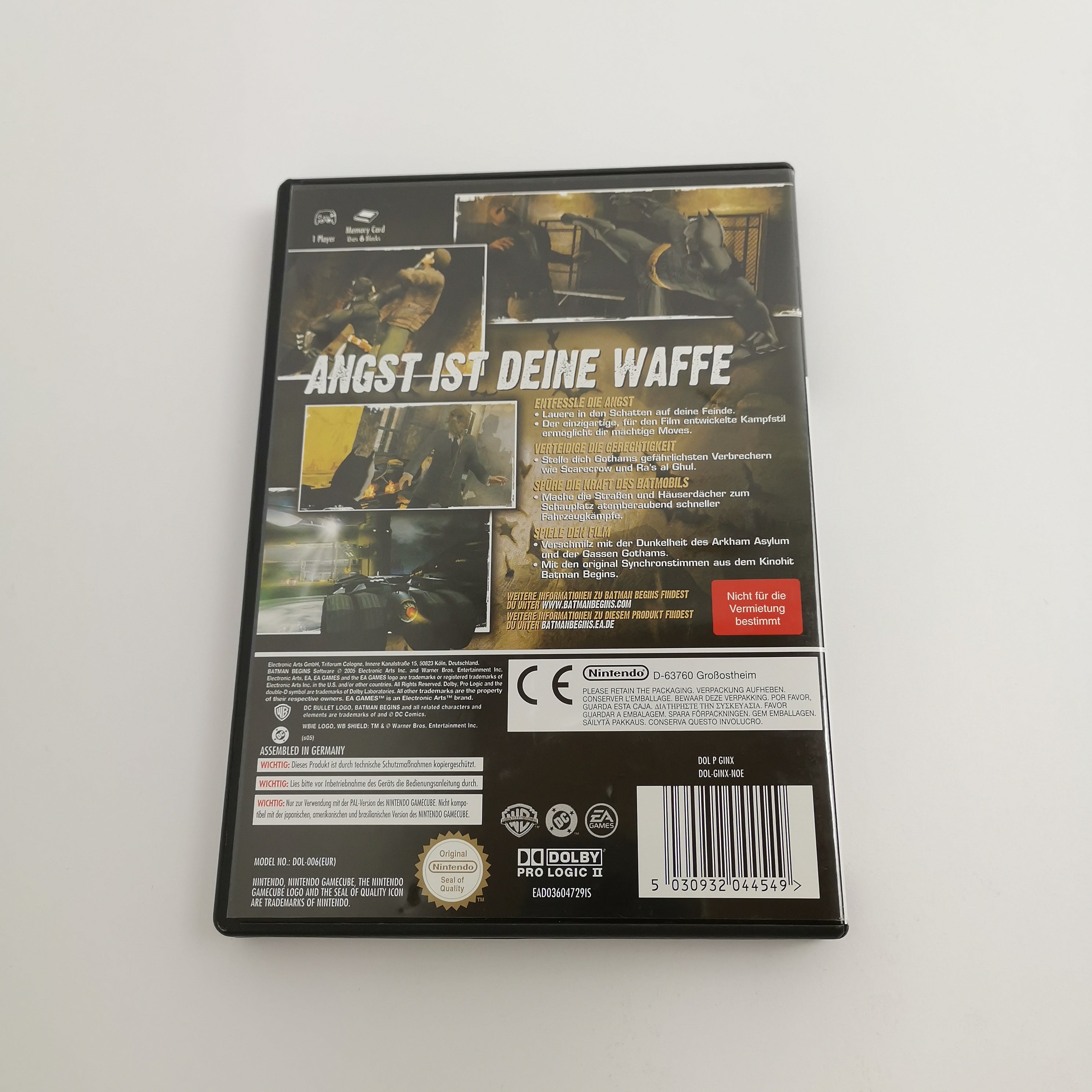 Nintendo Gamecube Spiel " Batman Begins " GC Game Cube DE | NOE OVP [2]
