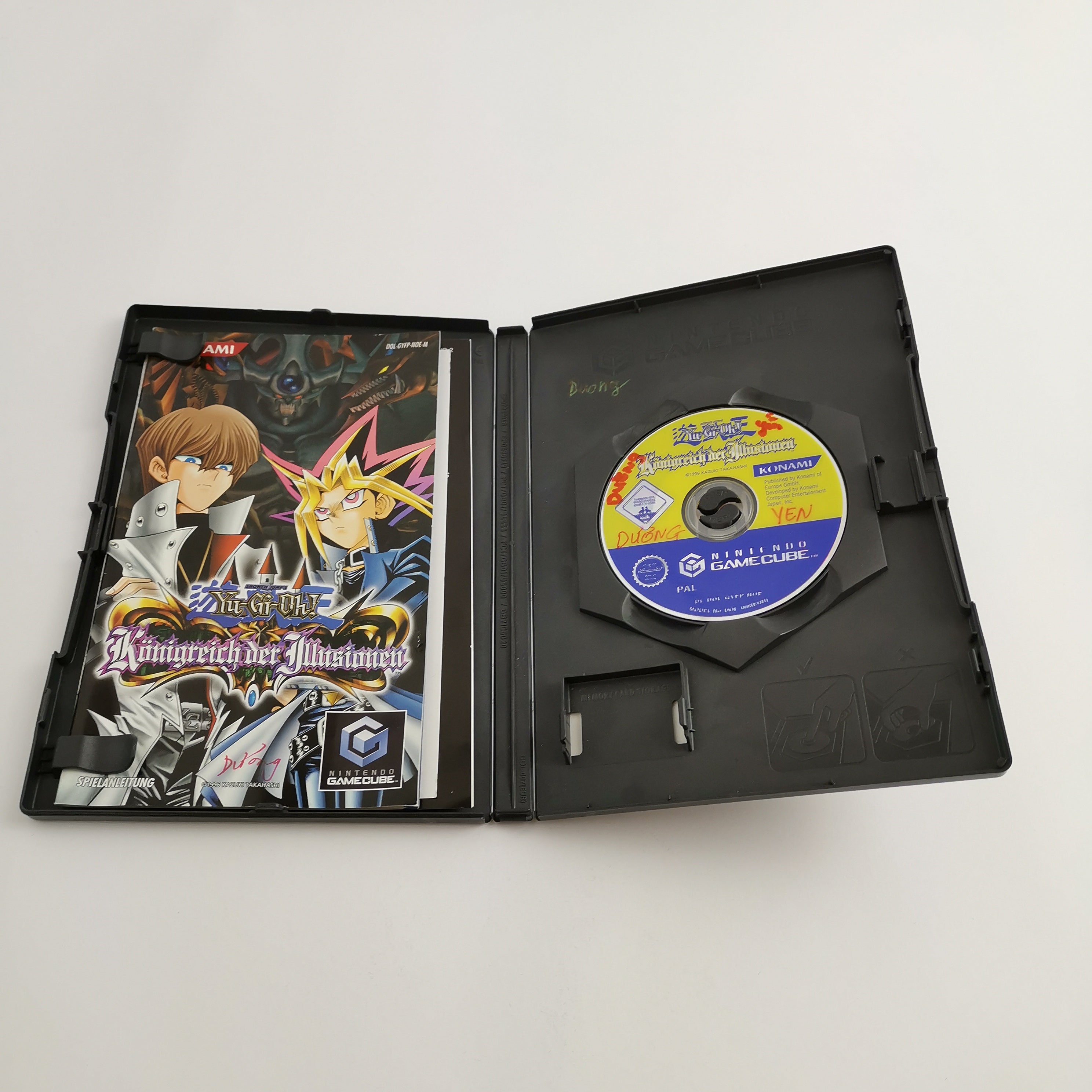 Nintendo Gamecube Spiel " Yu-Gi-Oh Königreich der illusionen " OVP GC | PAL NOE