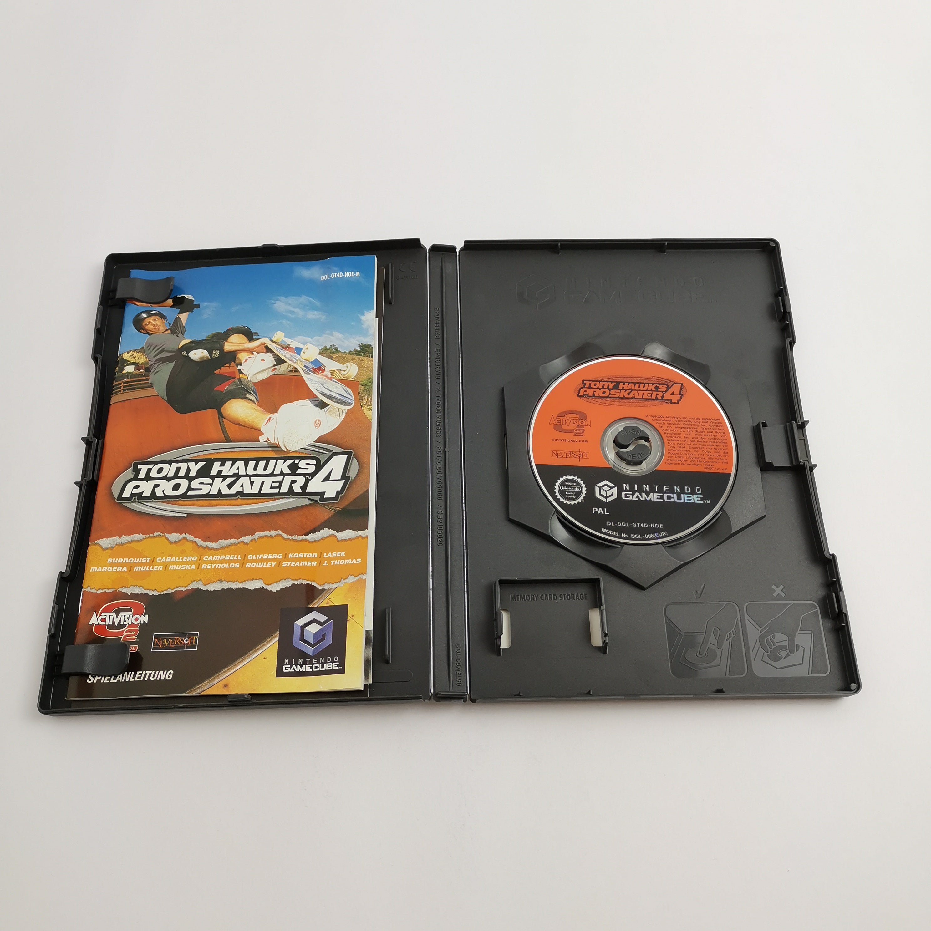 Nintendo Gamecube Spiel " Tony Hawks Pro Skater 4 " GC Game Cube OVP | PAL NOE