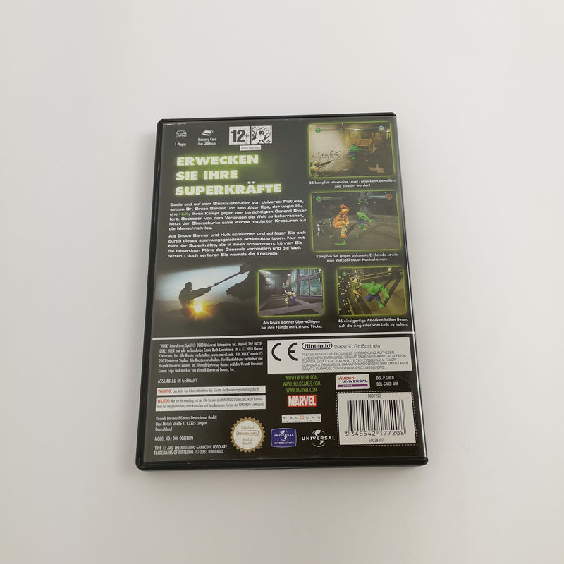 Nintendo Gamecube Spiel " HULK " GC Game Cube OVP | PAL NOE