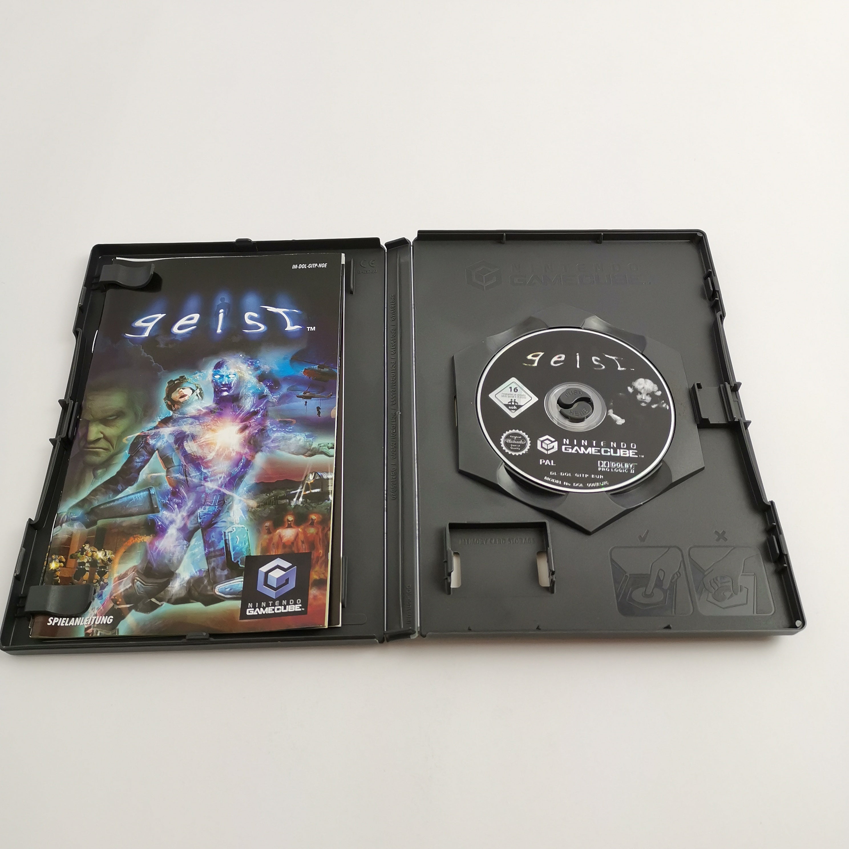 Nintendo Gamecube Spiel " Geist " GC Game Cube OVP | PAL NOE