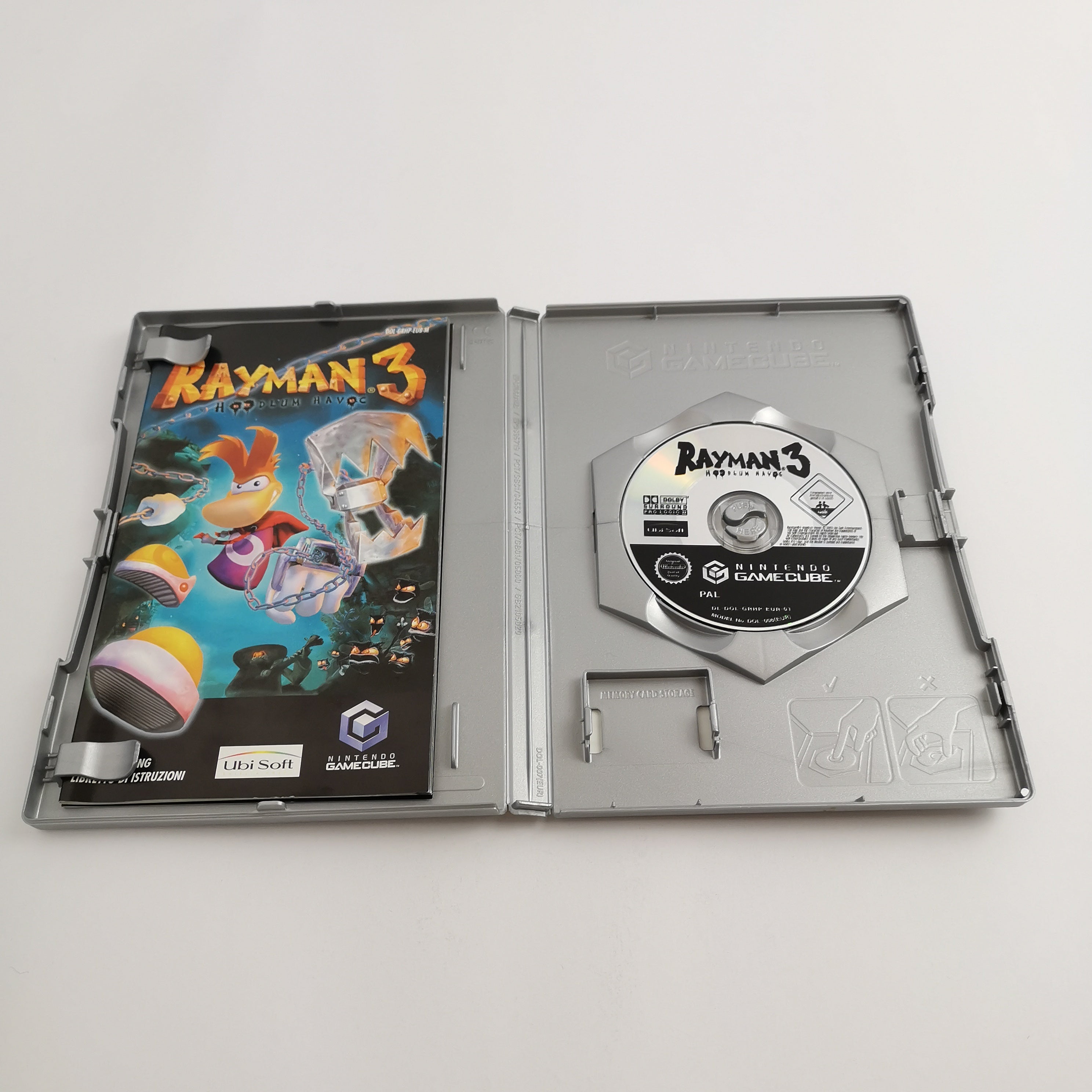 Nintendo Gamecube Spiel " Rayman 3 " GC Game Cube OVP Players Choice | PAL