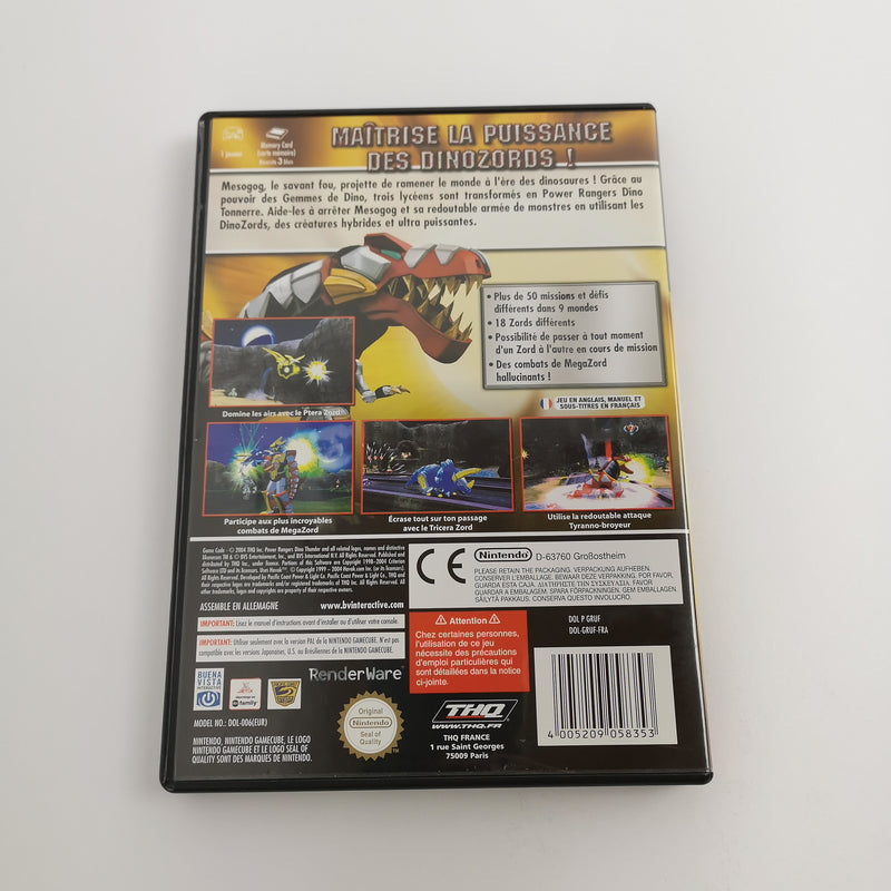 Nintendo Gamecube Spiel " Power Rangers " GC Game Cube OVP | PAL FRA