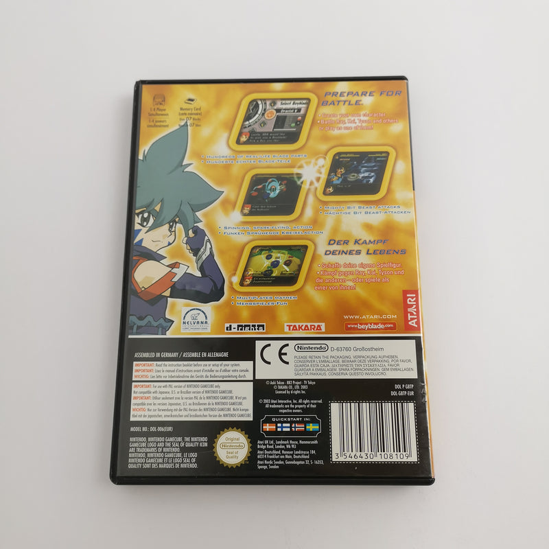 Nintendo Gamecube Spiel " Beyblade VForce " GC Game Cube OVP | PAL EUR
