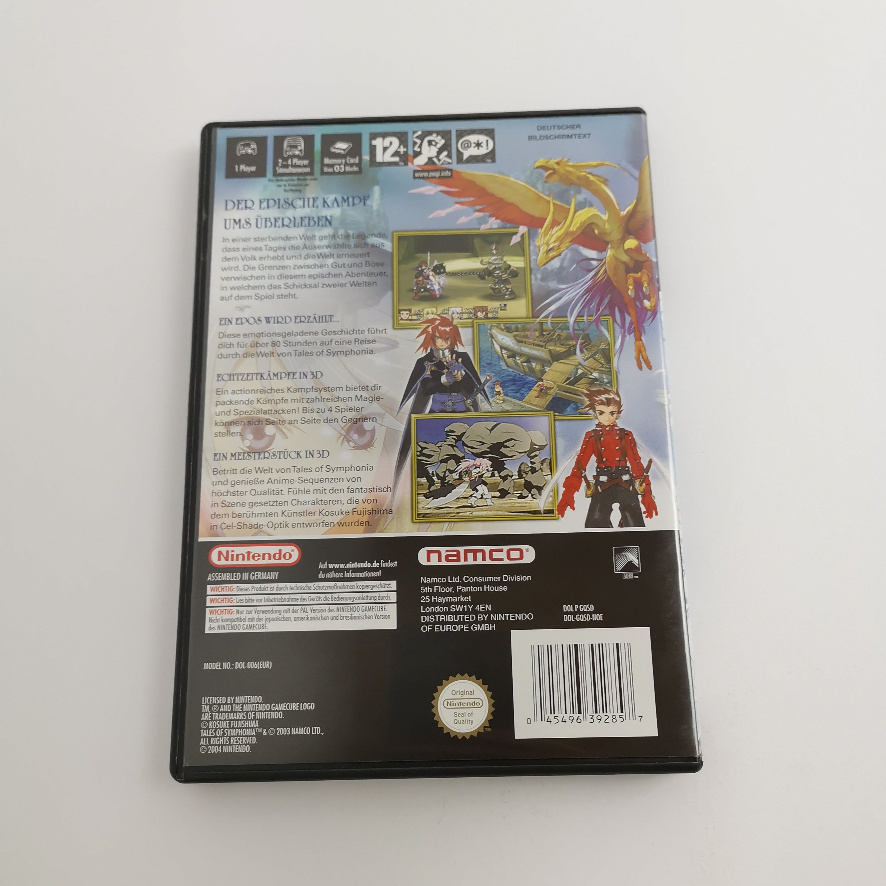 Nintendo Gamecube Spiel " Tales of Symphonia " GC Game Cube OVP | PAL NOE