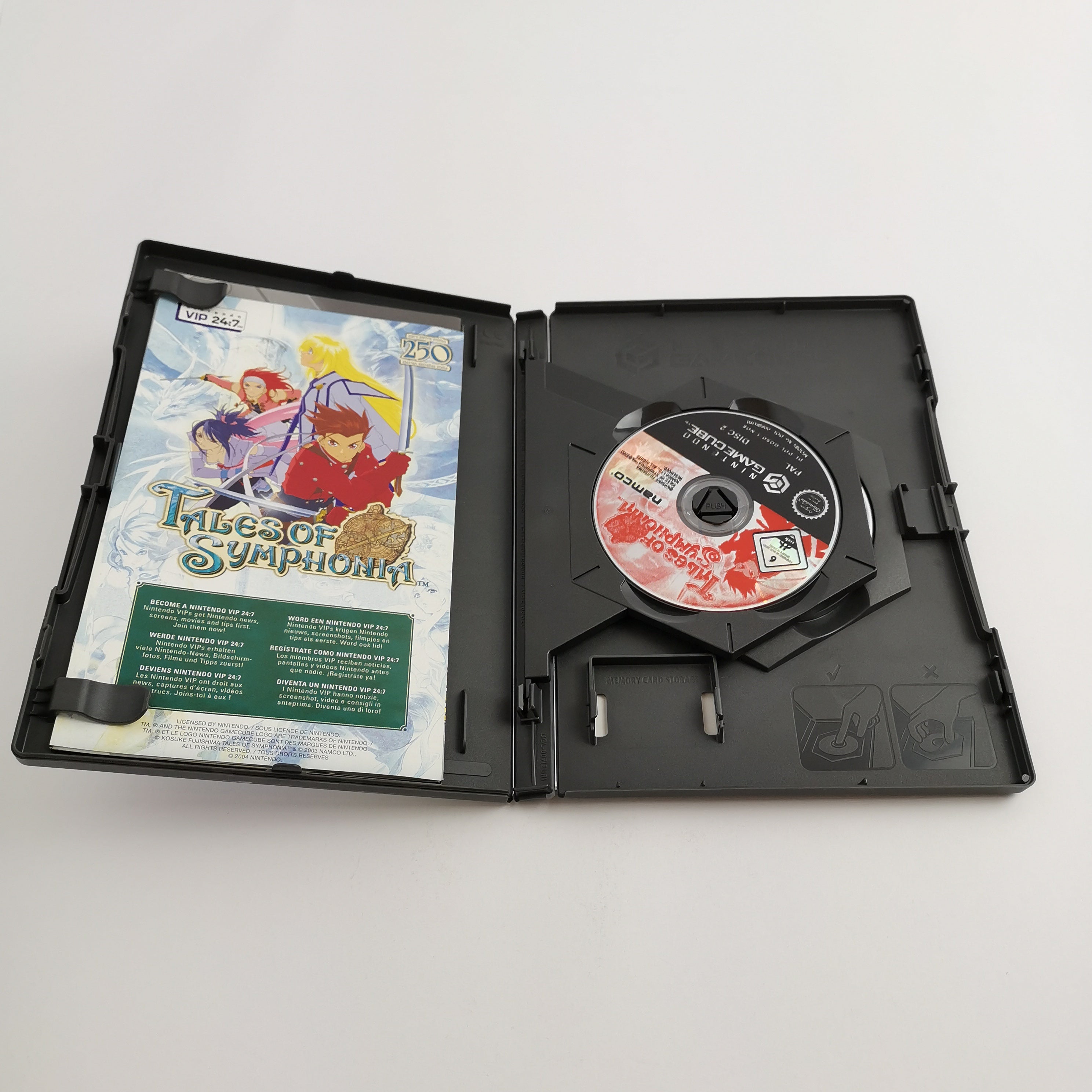 Nintendo Gamecube Spiel " Tales of Symphonia " GC Game Cube OVP | PAL NOE