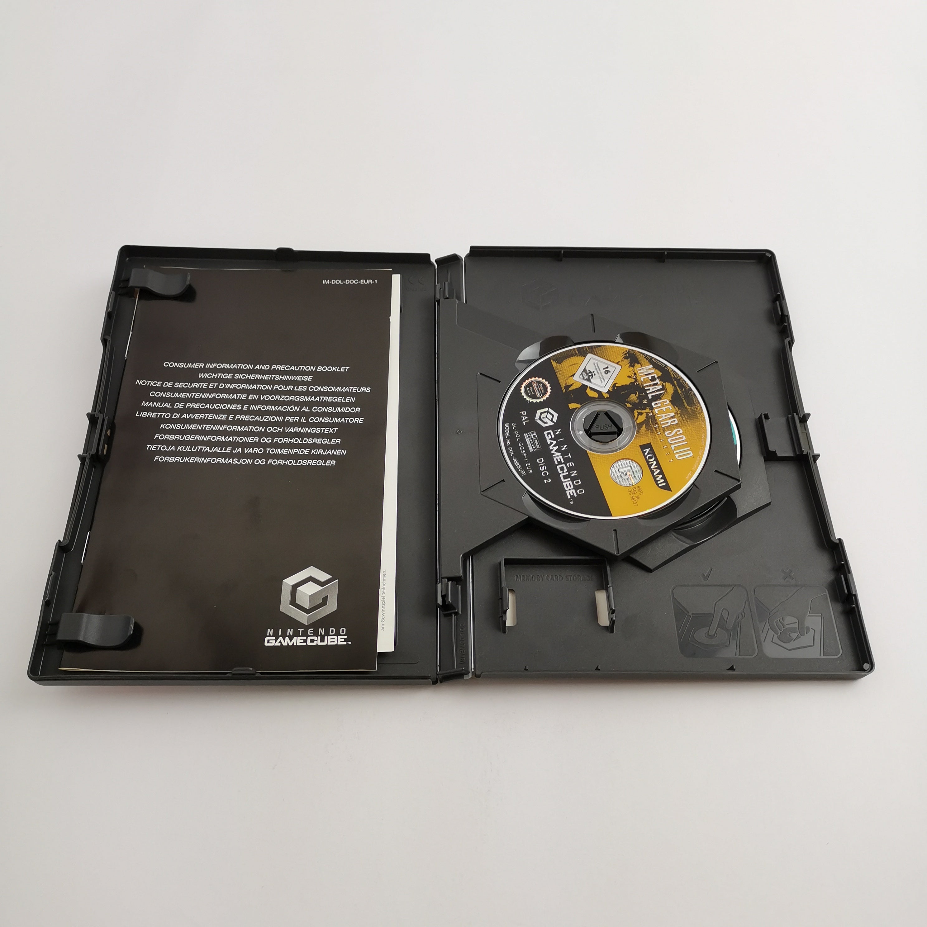 Nintendo Gamecube Spiel " Metal Gear Solid The Twin Snakes " GC OVP | PAL NOE