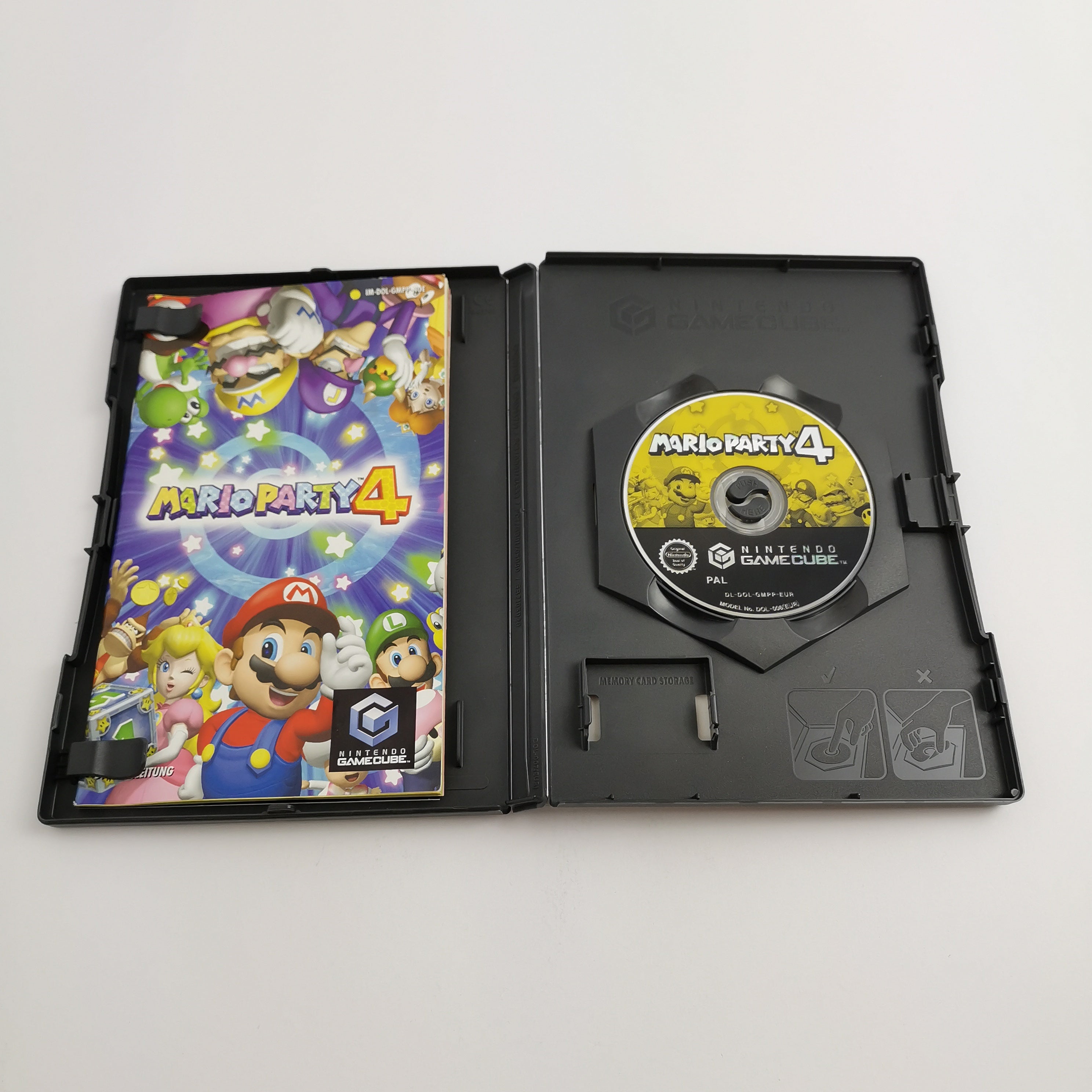 Nintendo Gamecube Spiel " Mario Party 4 " GC Erstauflage OVP | PAL NOE