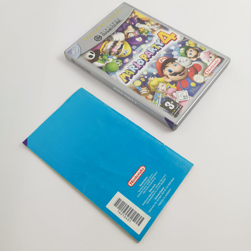Nintendo Gamecube Spiel " Mario Party 4 " GC Players Choice OVP | PAL NOE