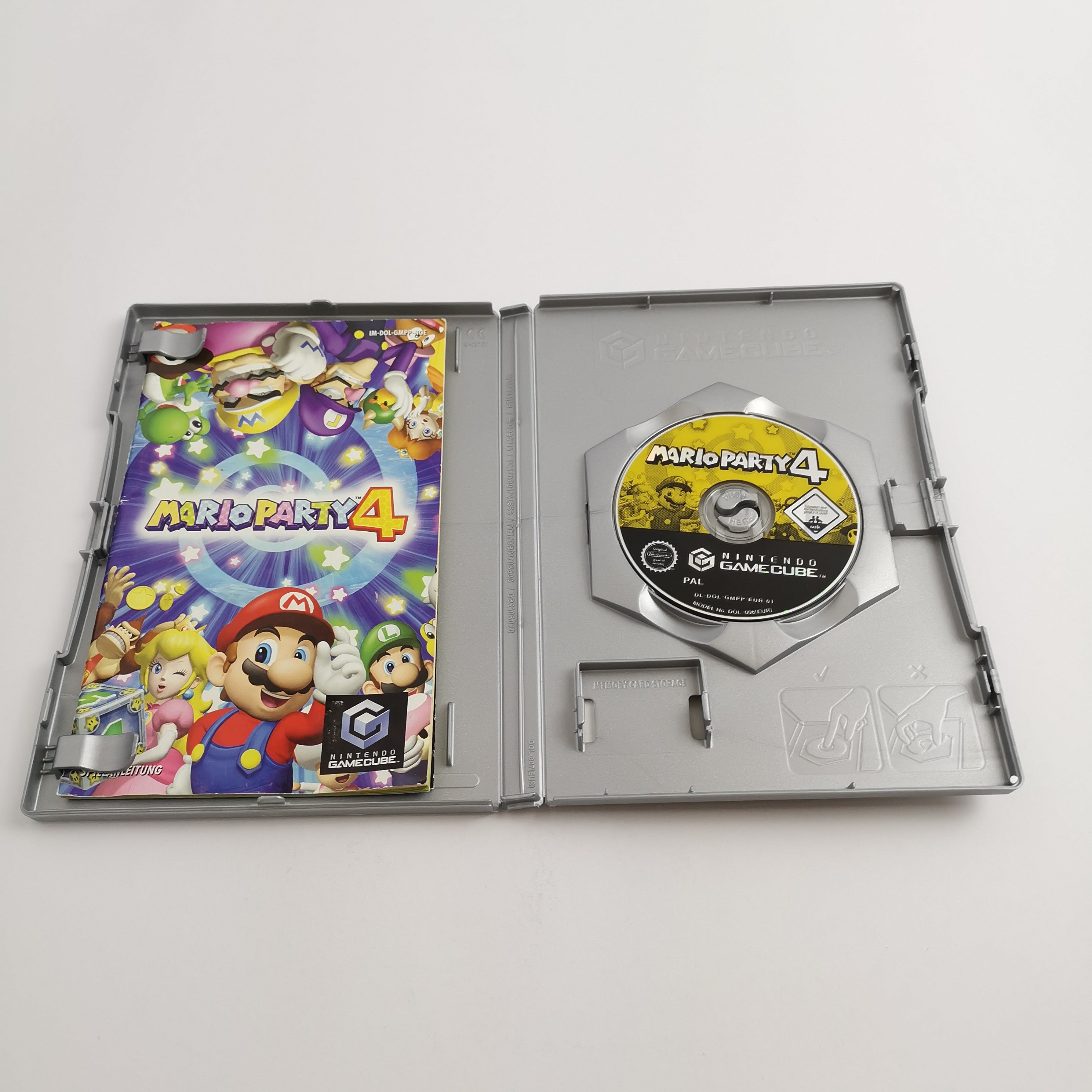 Nintendo Gamecube Spiel " Mario Party 4 " GC Players Choice OVP | PAL NOE