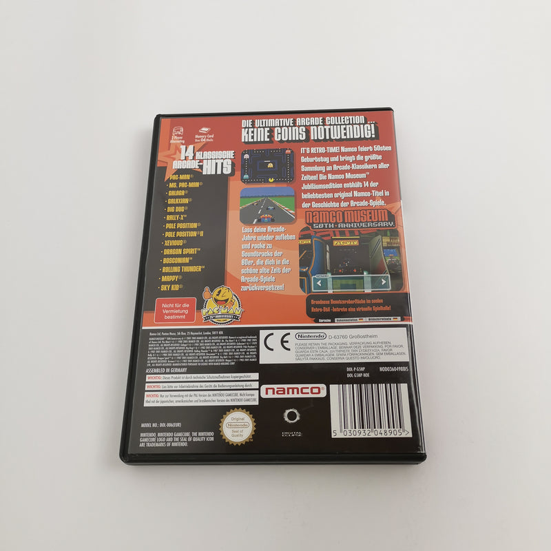 Nintendo Gamecube game "Namco Museum 50TH Anniversary" GC OVP | PAL NOE
