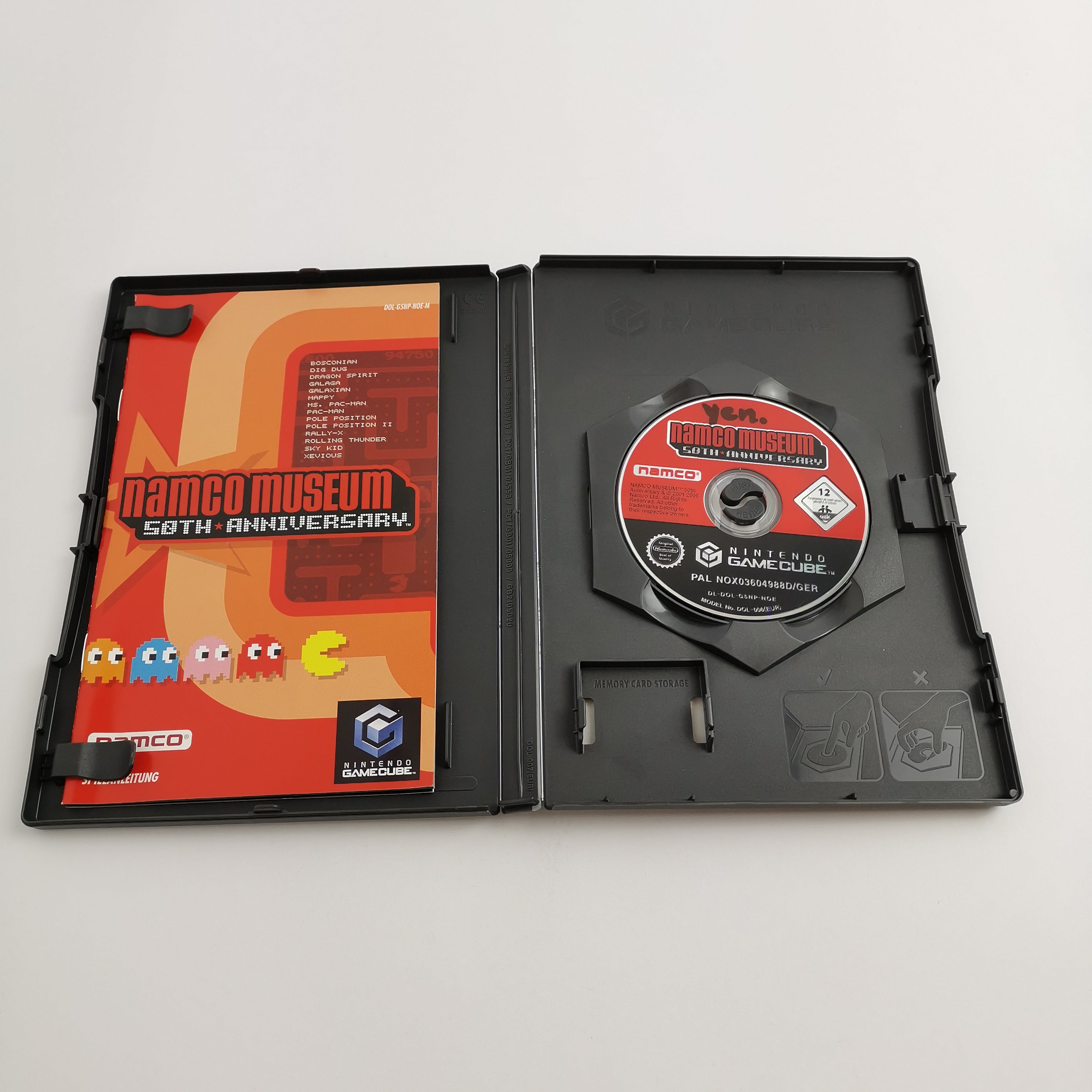 Nintendo Gamecube Spiel " Namco Museum 50TH Anniversary " GC OVP | PAL NOE