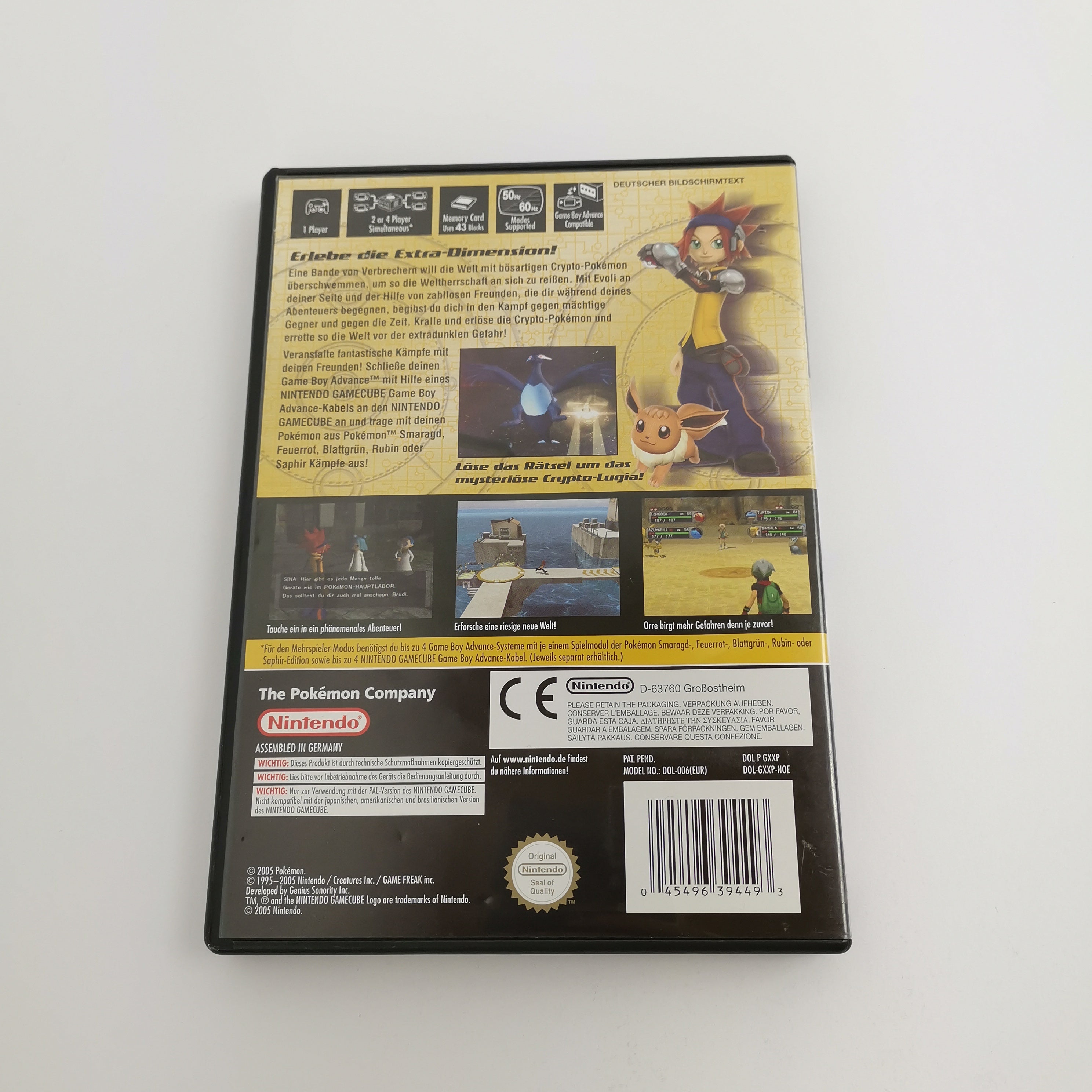 Nintendo Gamecube Spiel " Pokemon XD Der Dunkle Sturm " GC OVP | PAL NOE