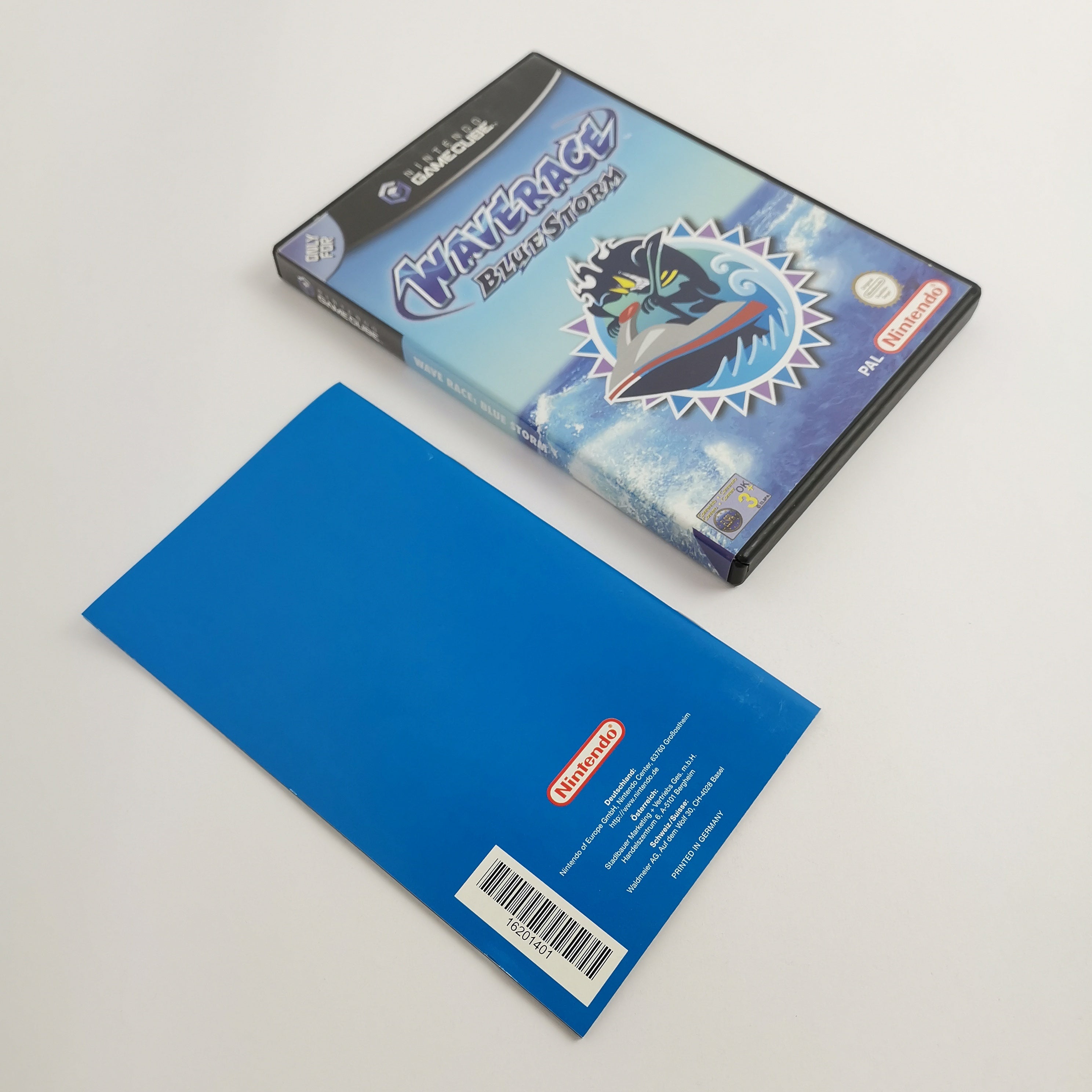 Nintendo Gamecube Spiel " Wave Race Blue Storm " GC WaveRace OVP | PAL NOE