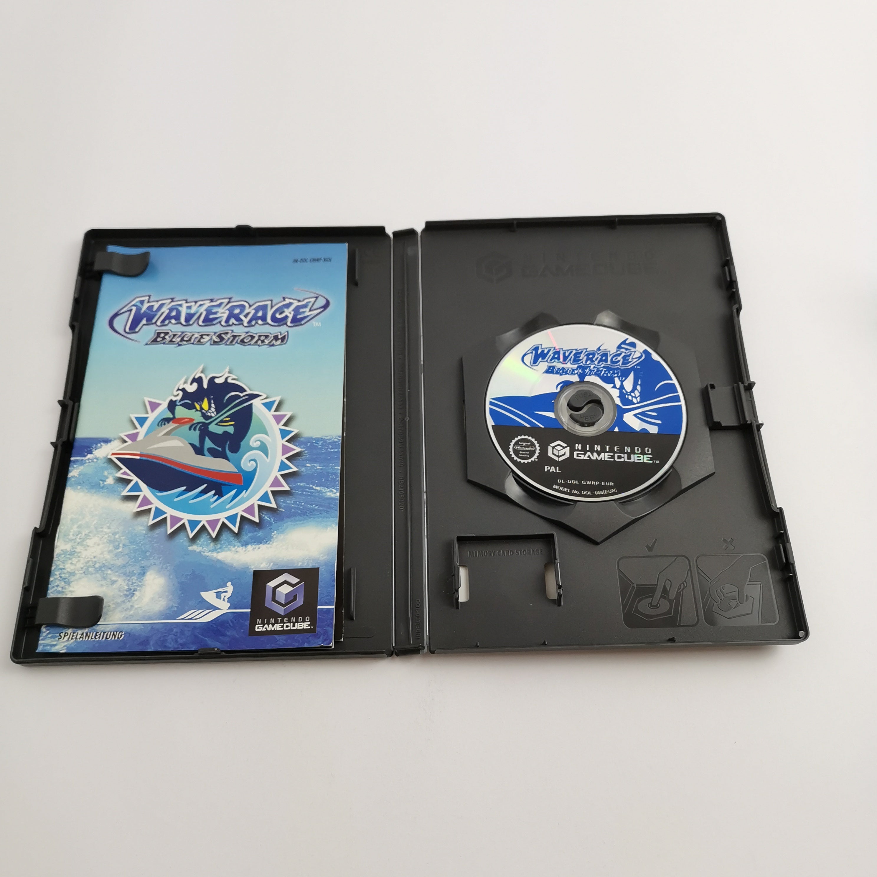 Nintendo Gamecube Spiel " Wave Race Blue Storm " GC WaveRace OVP | PAL NOE