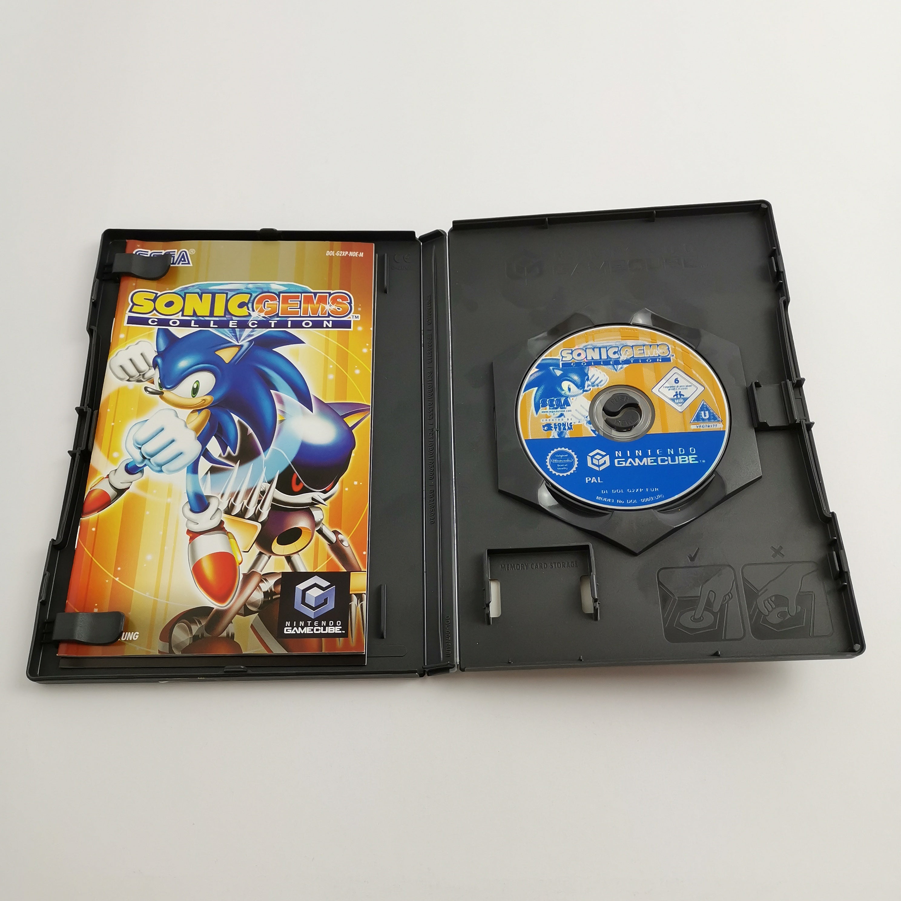 Nintendo Gamecube Spiel " Sonic Gems Collection " GC Game Cube OVP | PAL NOE