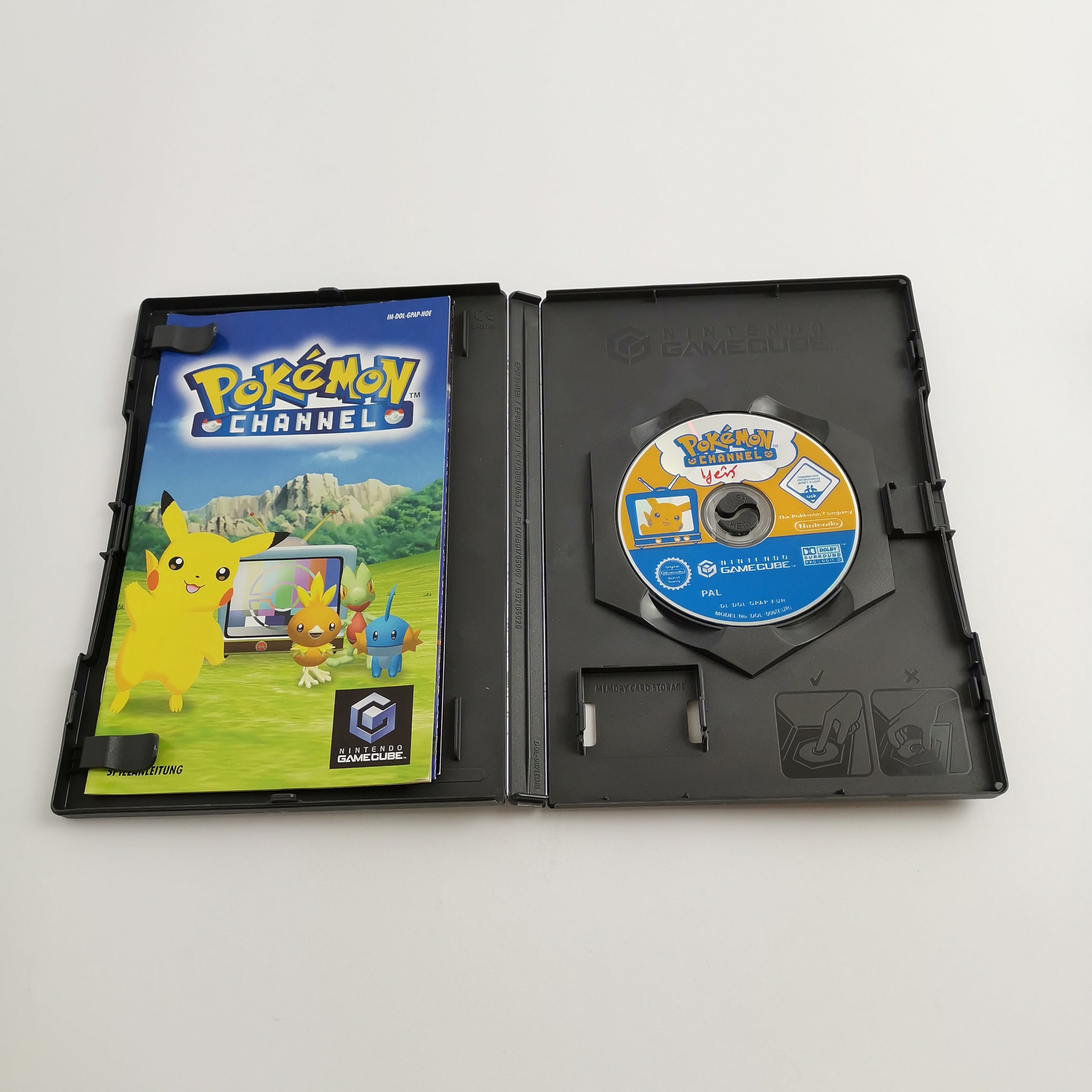 Nintendo Gamecube Spiel " Pokemon Channel " GC Game Cube OVP | PAL NOE