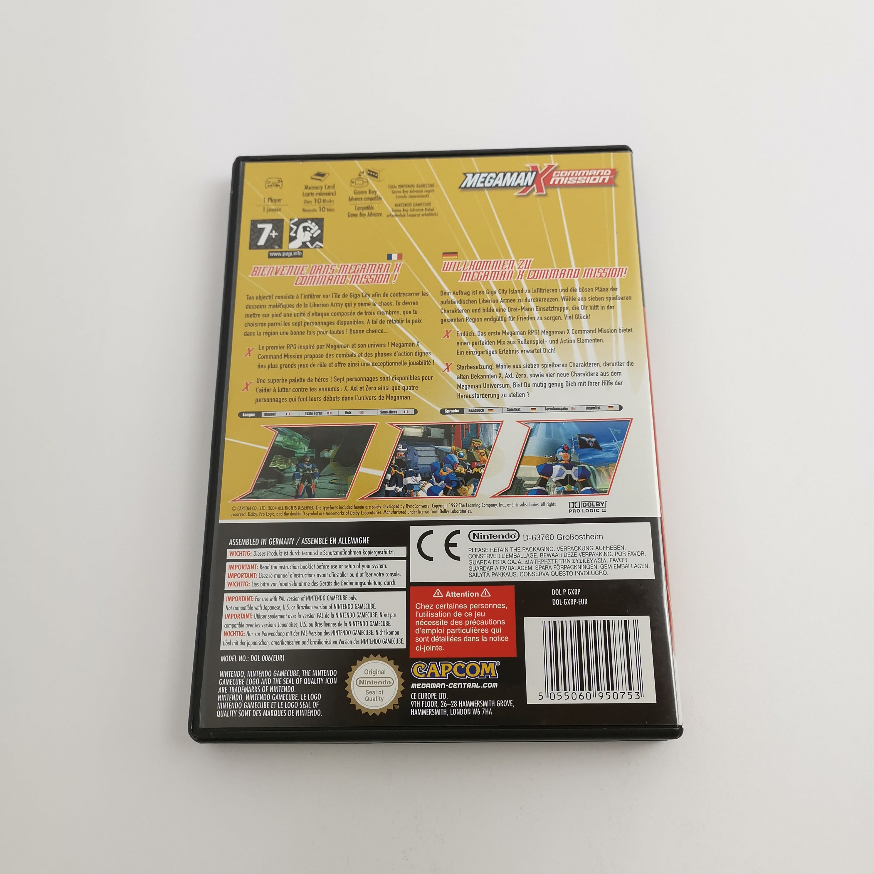 Nintendo Gamecube Spiel " Megaman X Command Mission " GC Game Cube OVP | PAL EUR