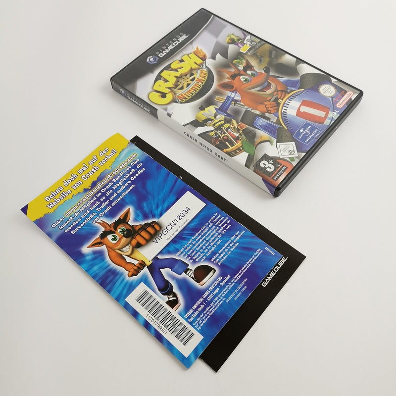 Nintendo Gamecube Spiel " Crash Nitro Kart " GC Game Cube OVP | PAL NOE