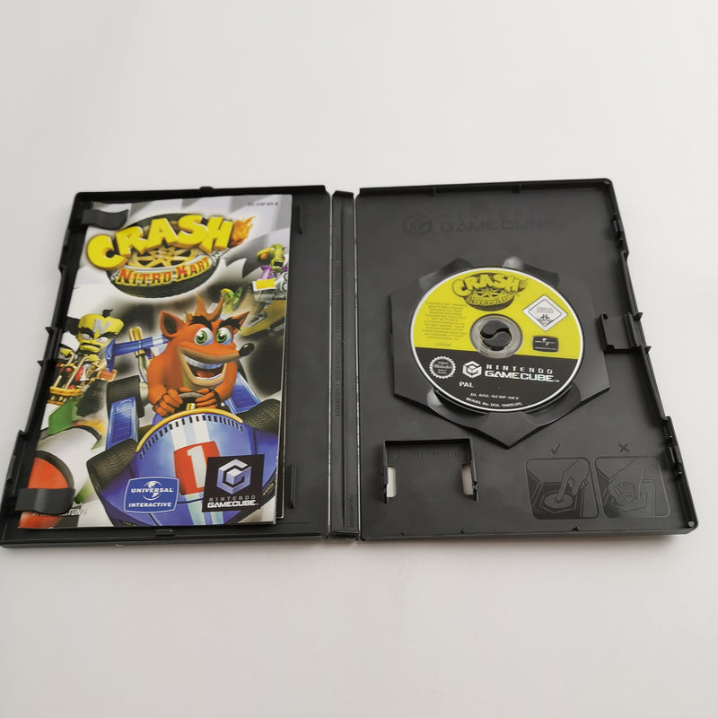 Nintendo Gamecube Spiel " Crash Nitro Kart " GC Game Cube OVP | PAL NOE