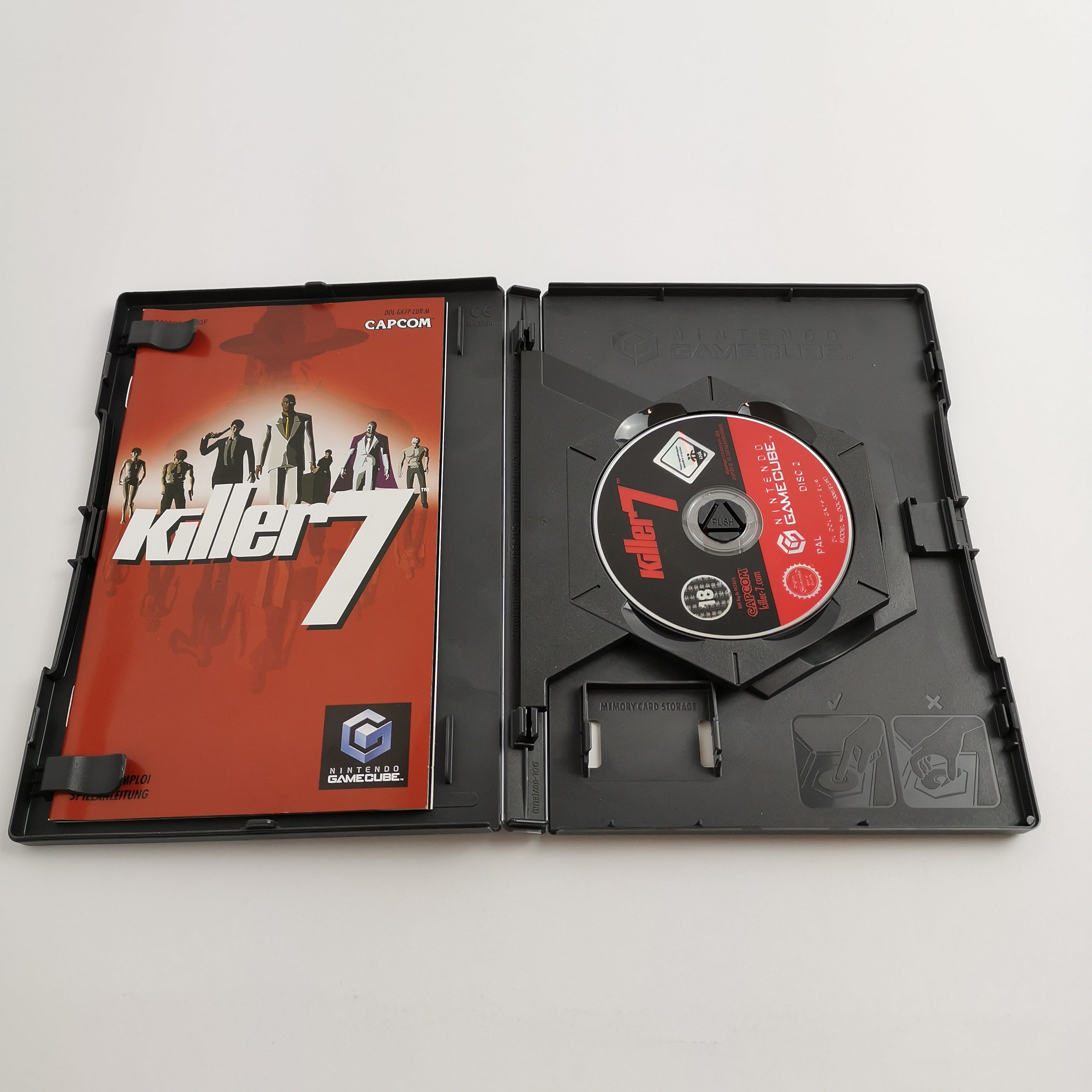 Nintendo Gamecube Spiel " Killer 7 " GC Game Cube OVP | PAL EUR USK18