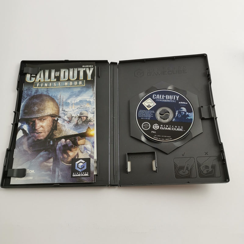 Nintendo Gamecube Spiel " Call of Duty Finest Hour " OVP PAL NOE | USK18 [2]