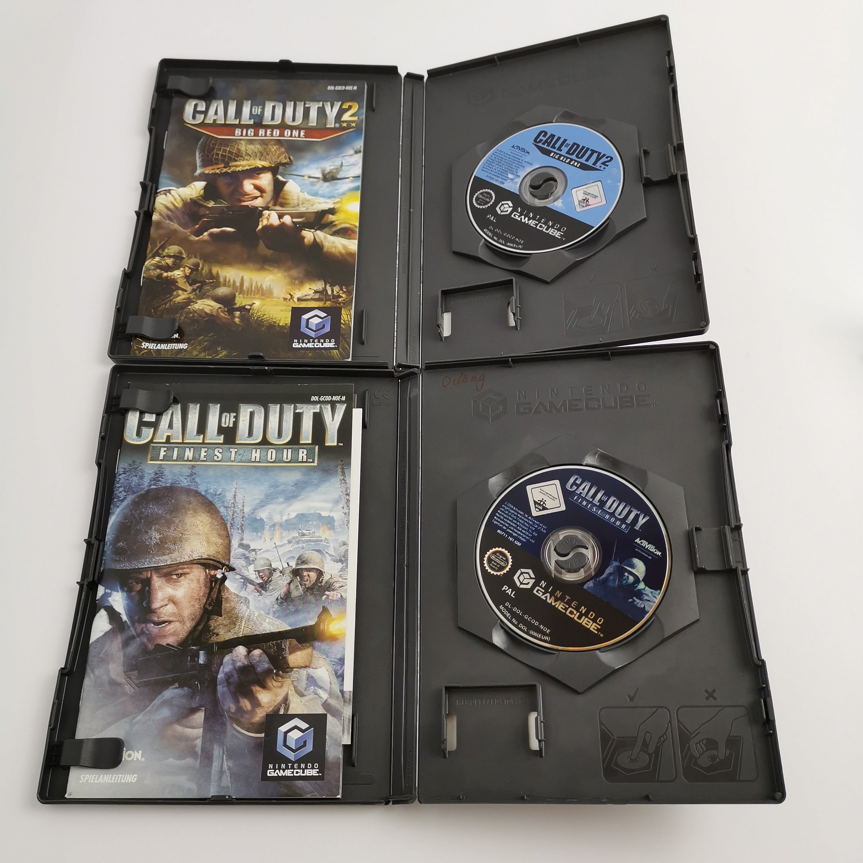 Nintendo Gamecube Spiel " Call of Duty 1 & 2 Bundle " OVP PAL NOE | USK18 [2]
