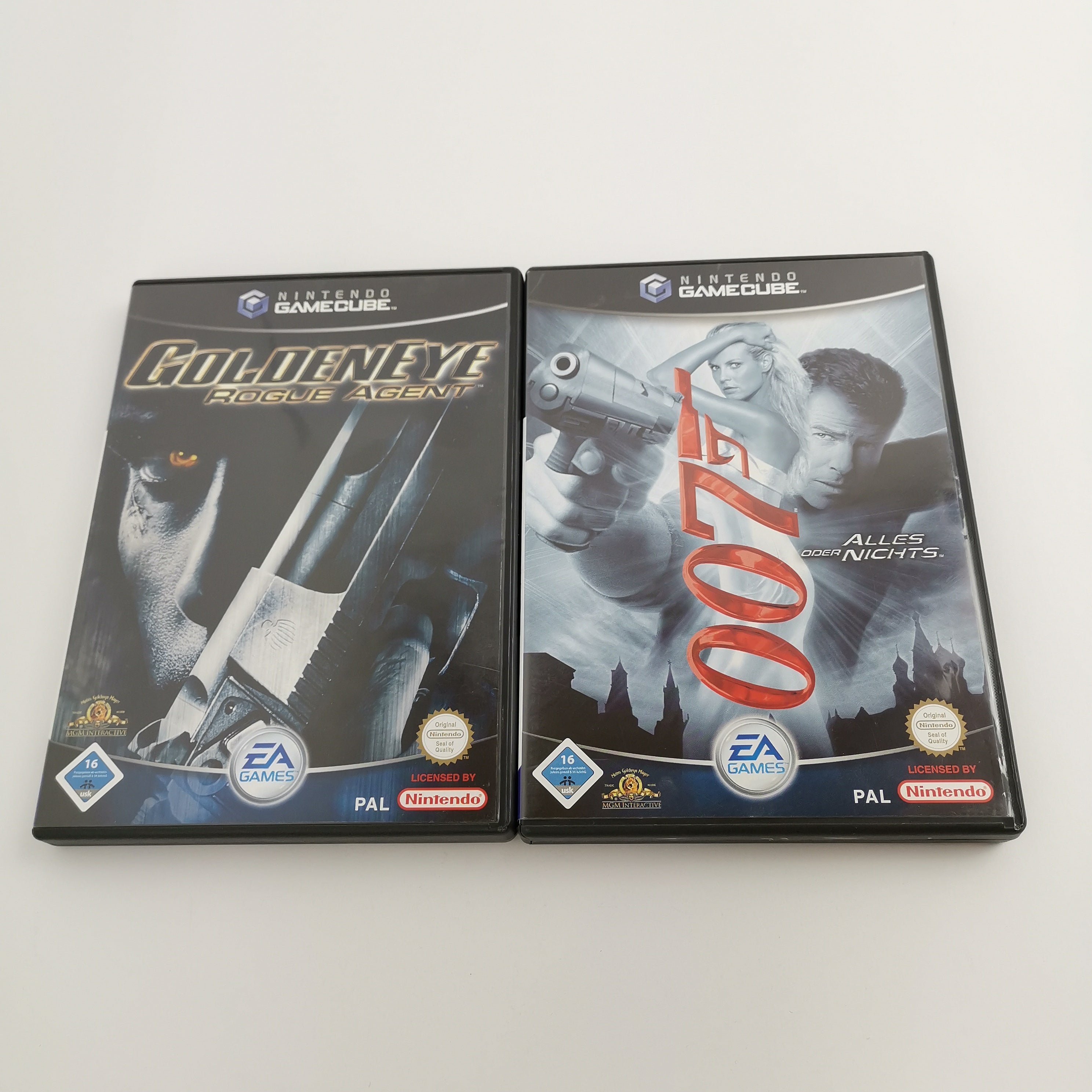 Nintendo Gamecube Spiele " James Bond Goldeneye & 007 Alles oder nichts " OVP