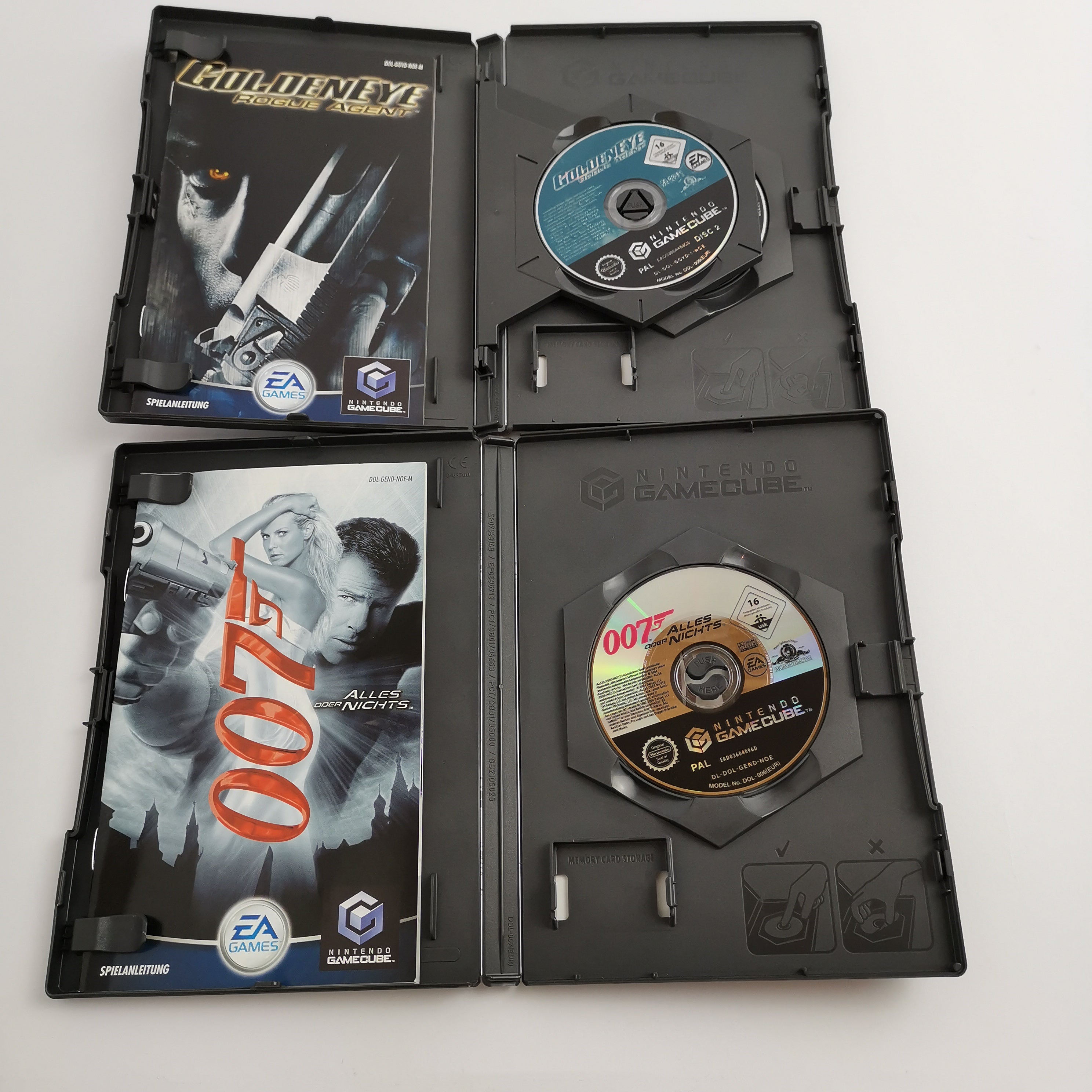 Nintendo Gamecube Spiele " James Bond Goldeneye & 007 Alles oder nichts " OVP