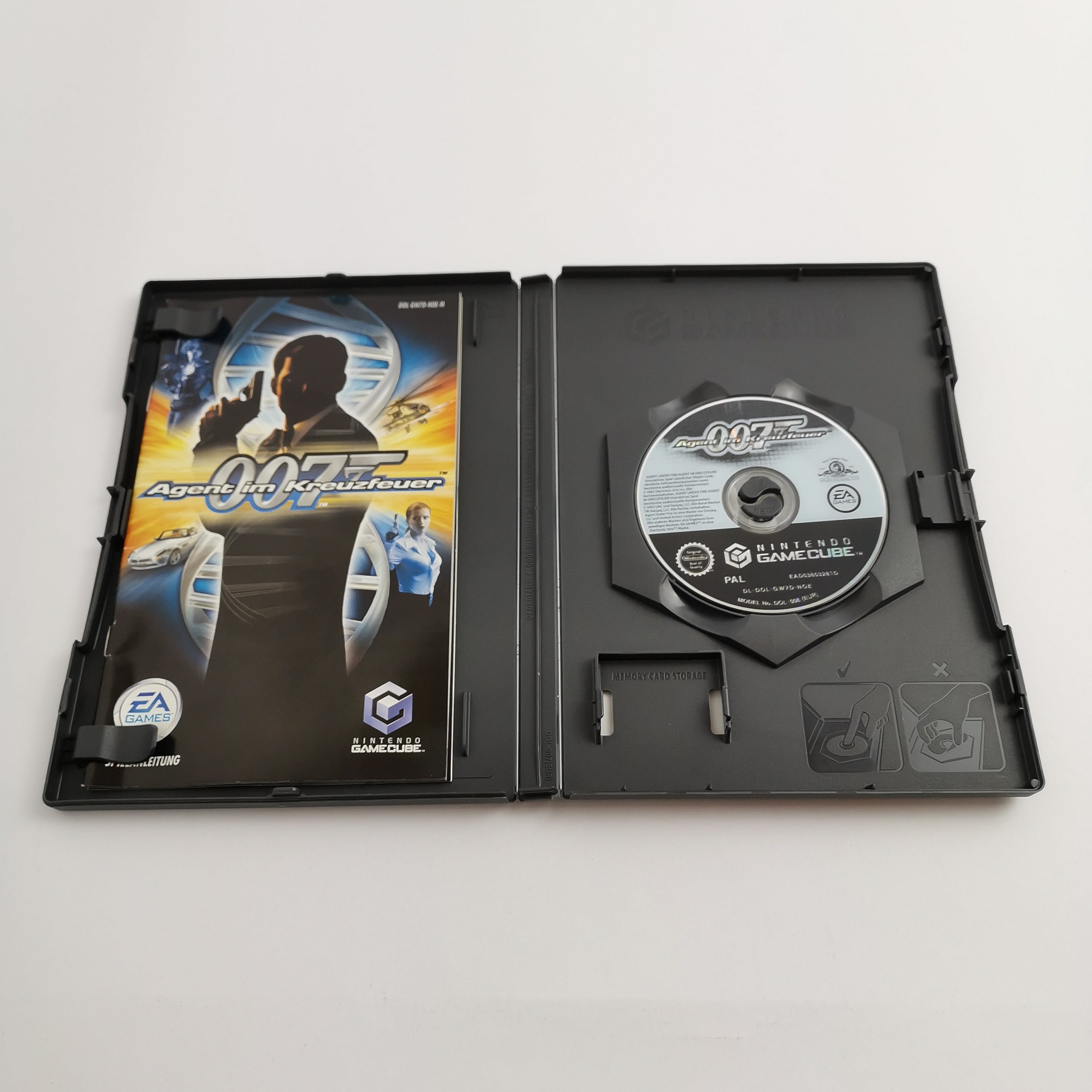 Nintendo Gamecube Spiel " 007 Agent im Kreuzfeuer " James Bond | OVP * sehr gut