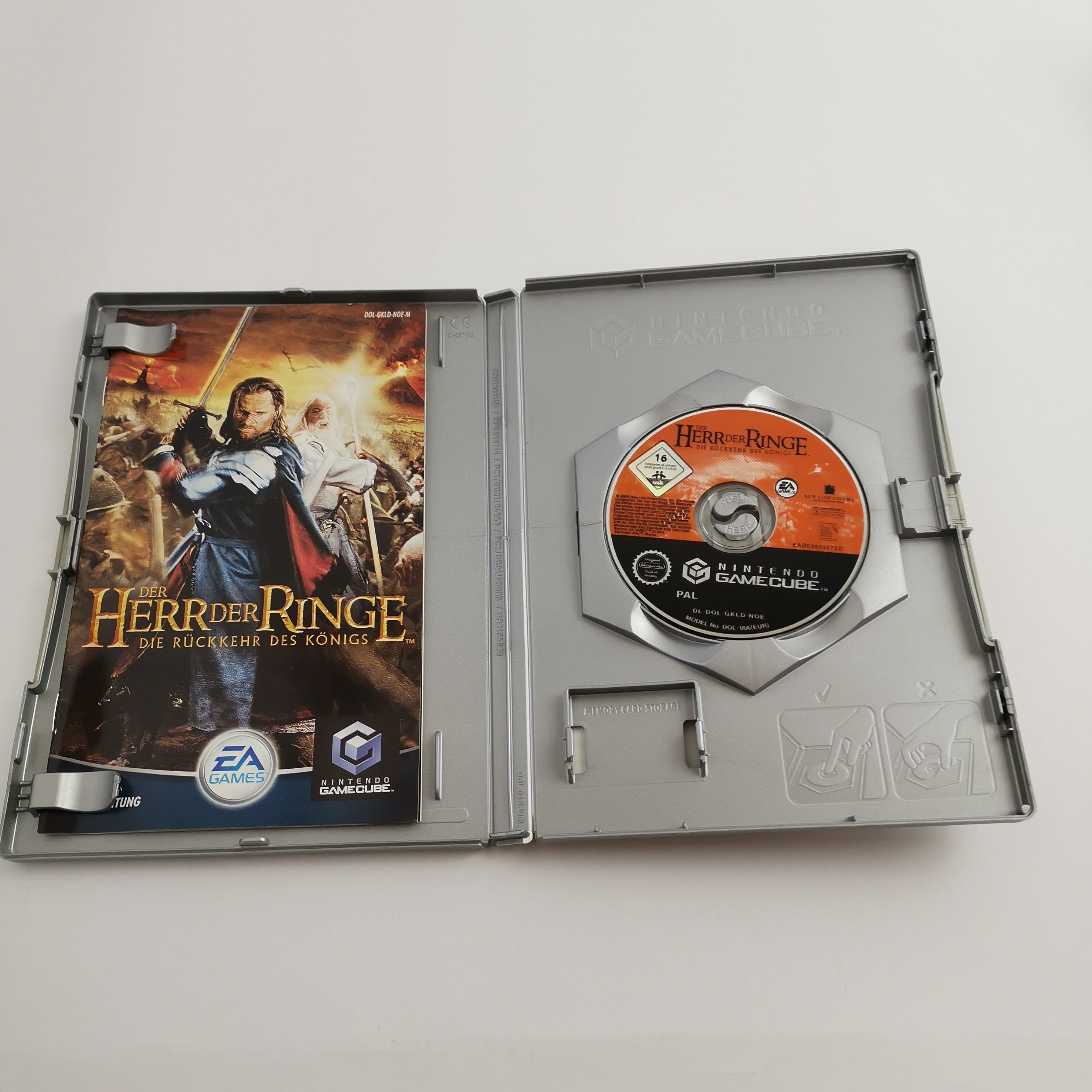 Nintendo Gamecube Spiel " Der Herr Der Ringe die Rückkehr des Königs " OVP PAL