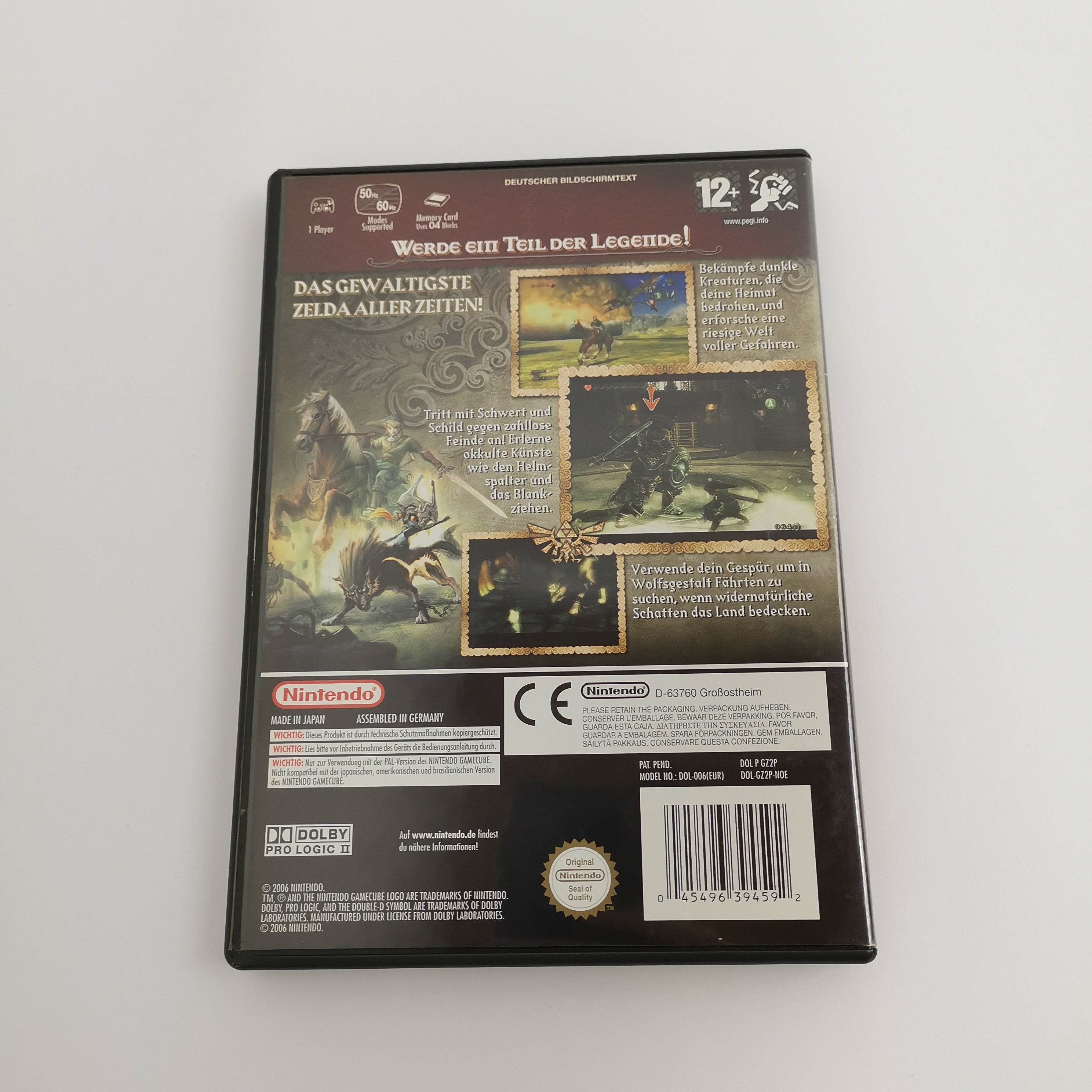 Nintendo Gamecube Spiel " The Legend of Zelda Twilight Princess " OVP * Sehr gut