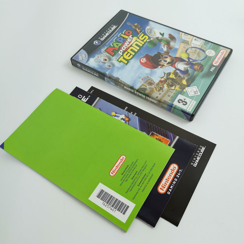 Nintendo Gamecube Spiel " Mario Power Tennis " Game Cube OVP PAL NOE * Sehr gut