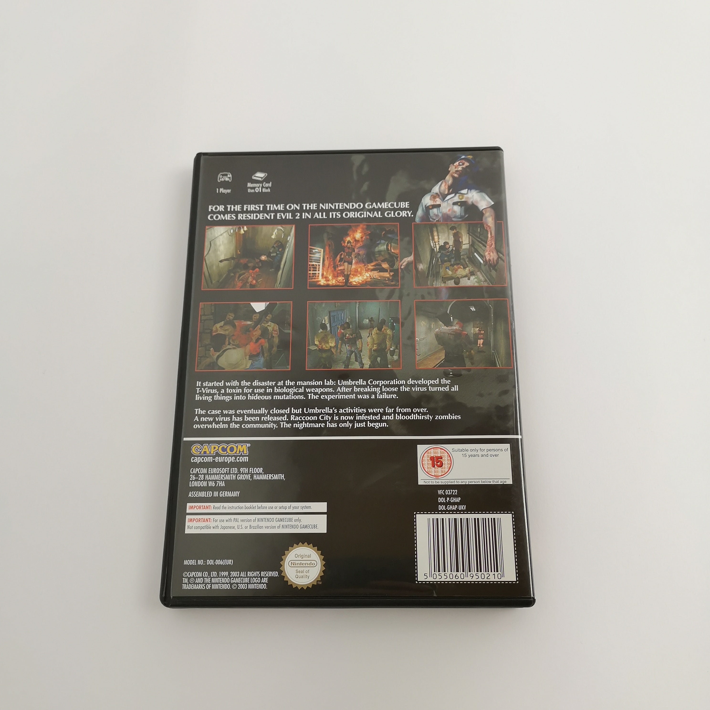 Nintendo Gamecube Spiel " Resident Evil 2 " Game Cube OVP | PAL UKV USK18
