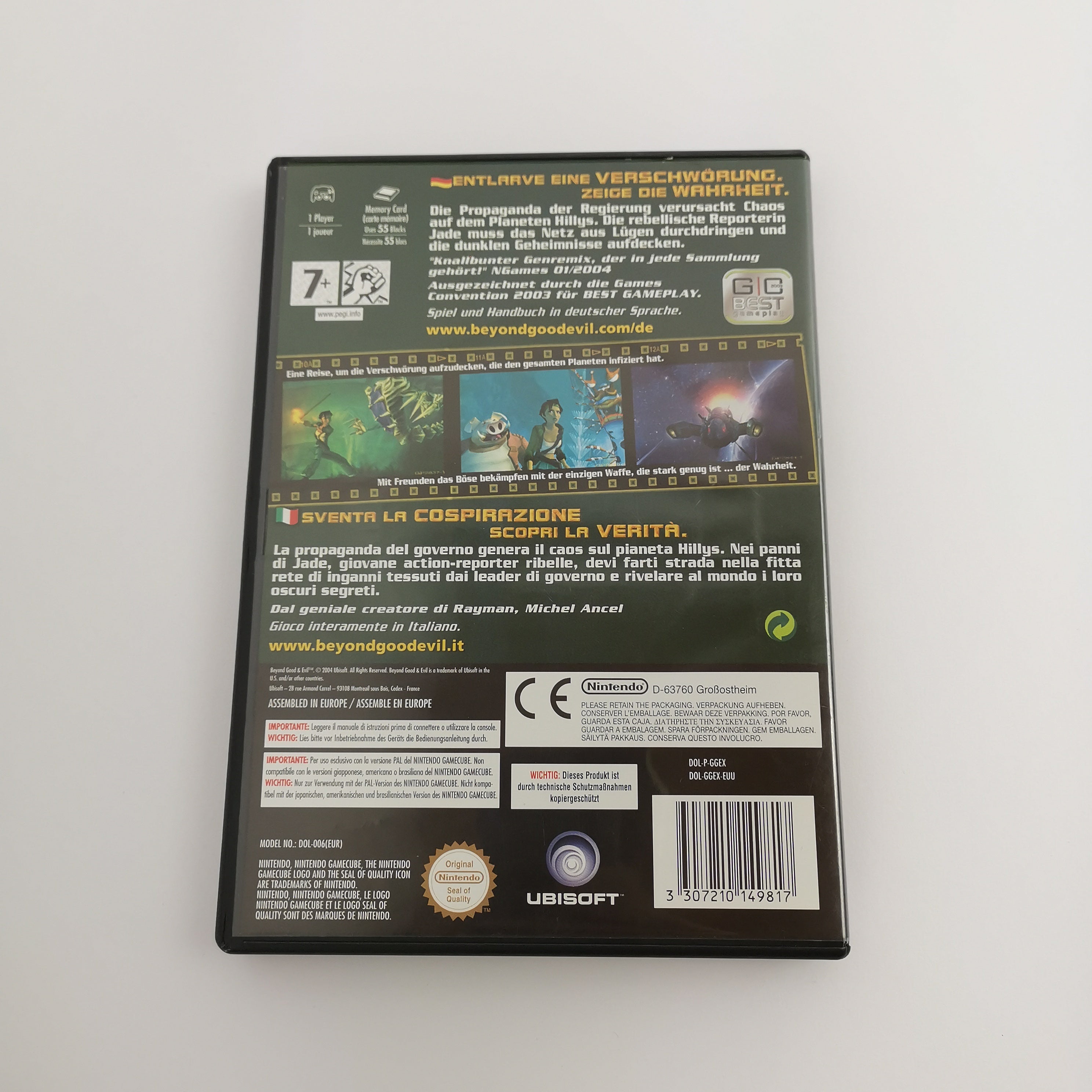 Nintendo Gamecube Spiel " Beyond Good & Evil " Game Cube OVP | PAL EUU