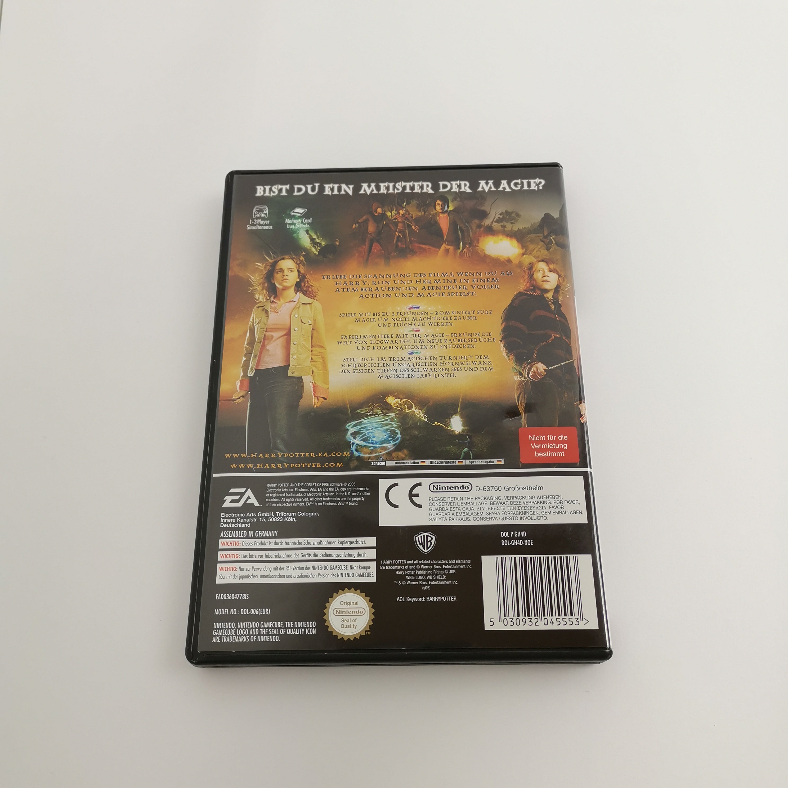 Nintendo Gamecube Spiel " Harry Potter und der Feuerkelch " OVP | PAL NOE * gut